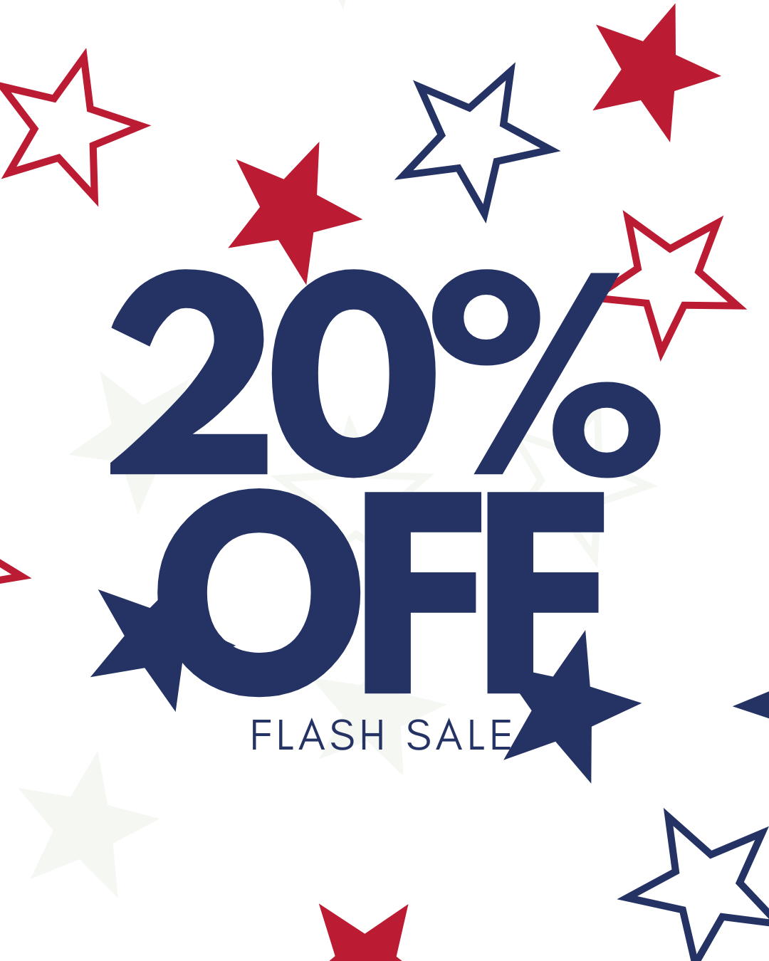 20% off Flash