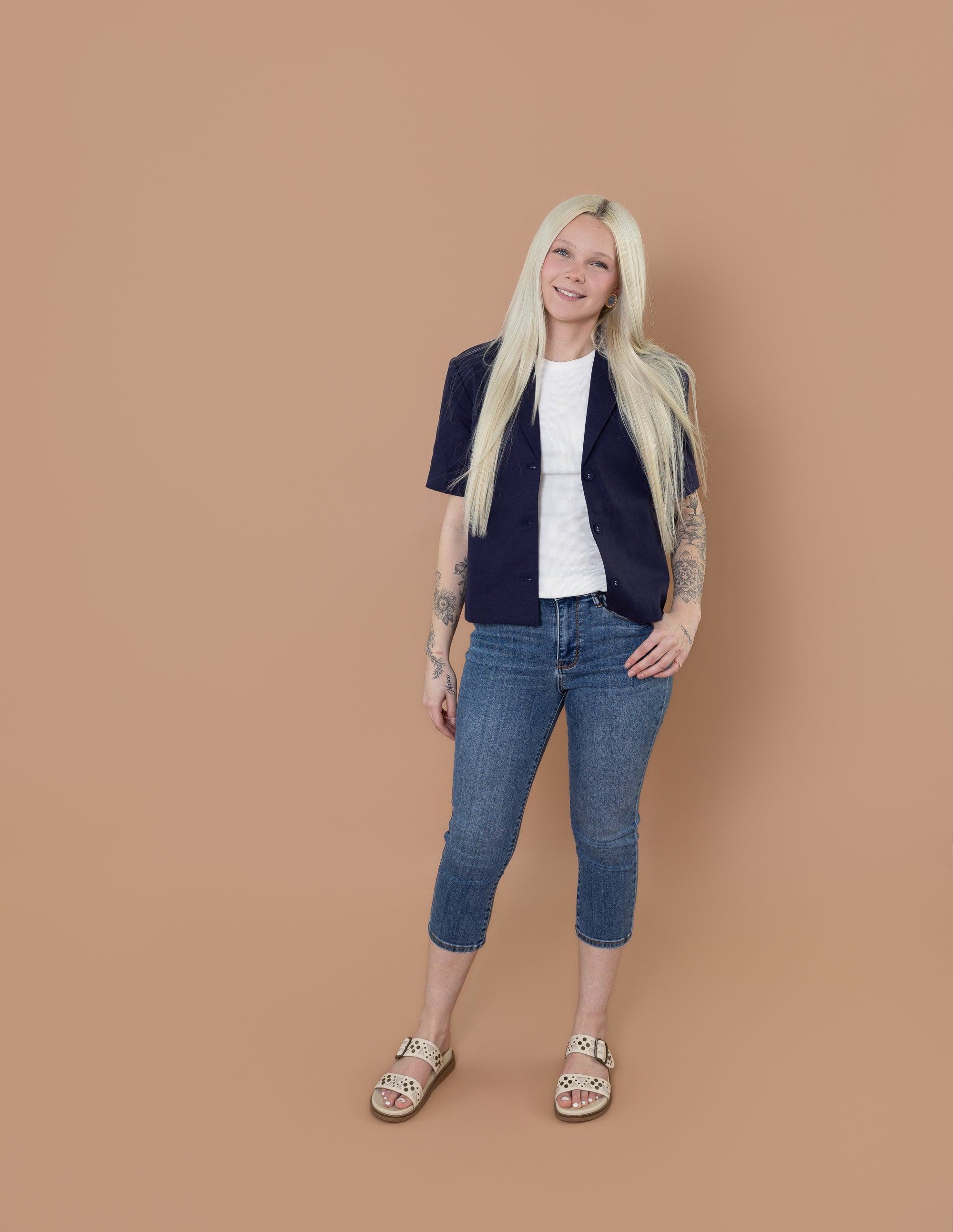 Brazil Short Sleeve Blazer
