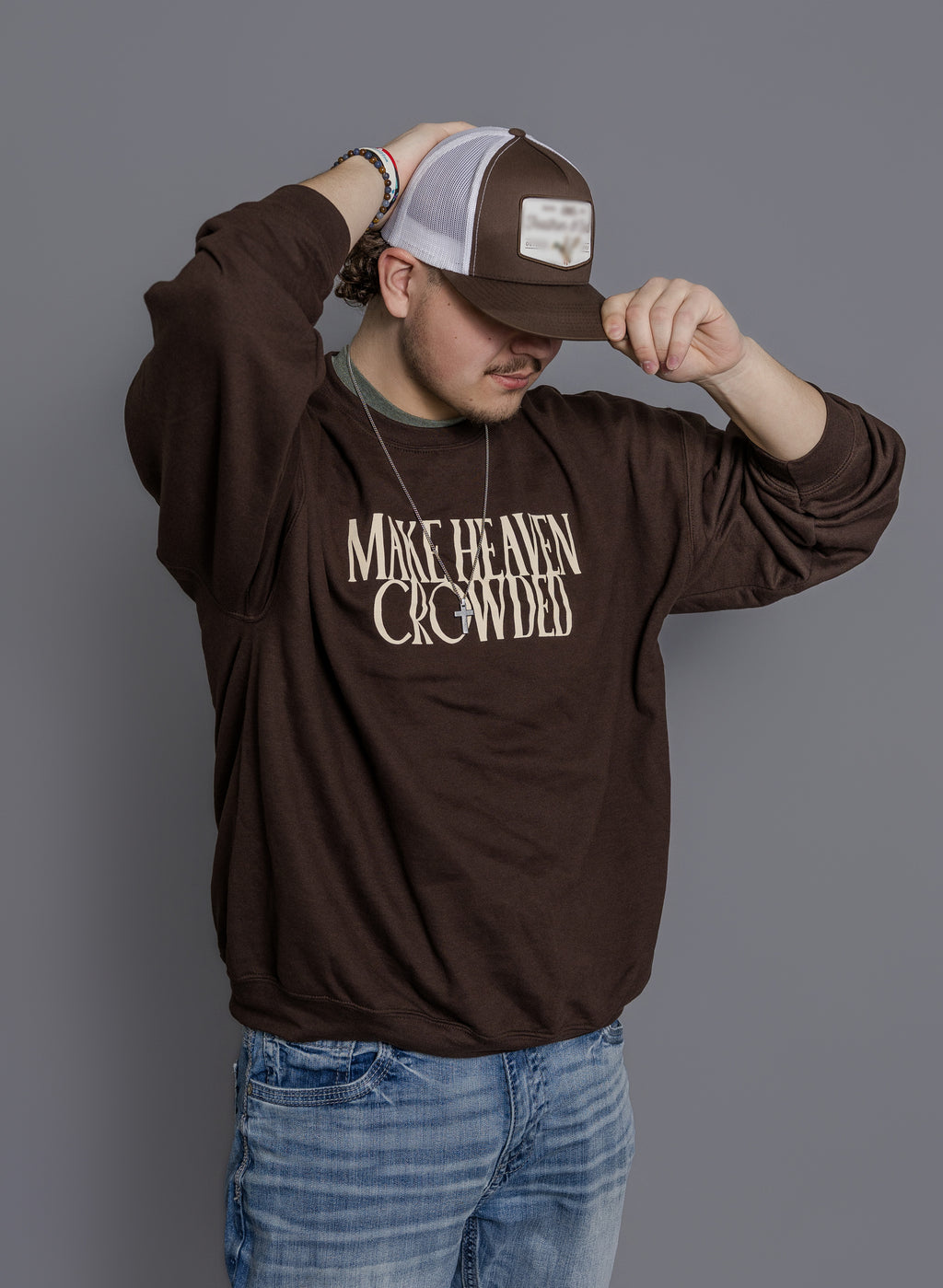 Make Heaven Crowded Crewneck