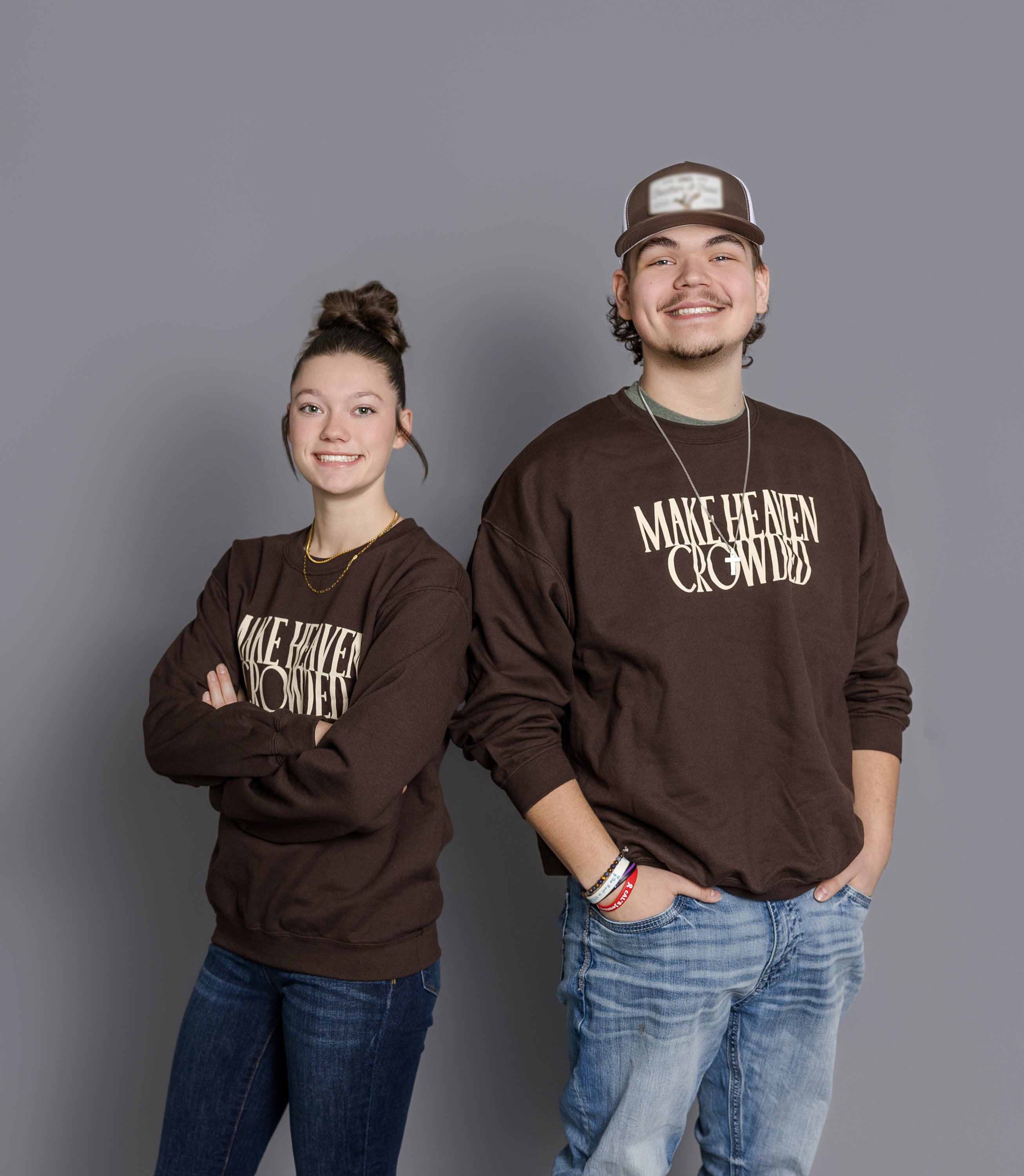 Make Heaven Crowded Crewneck