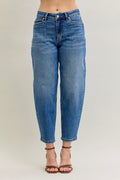 Barrel High Waste Judy Blue Jeans