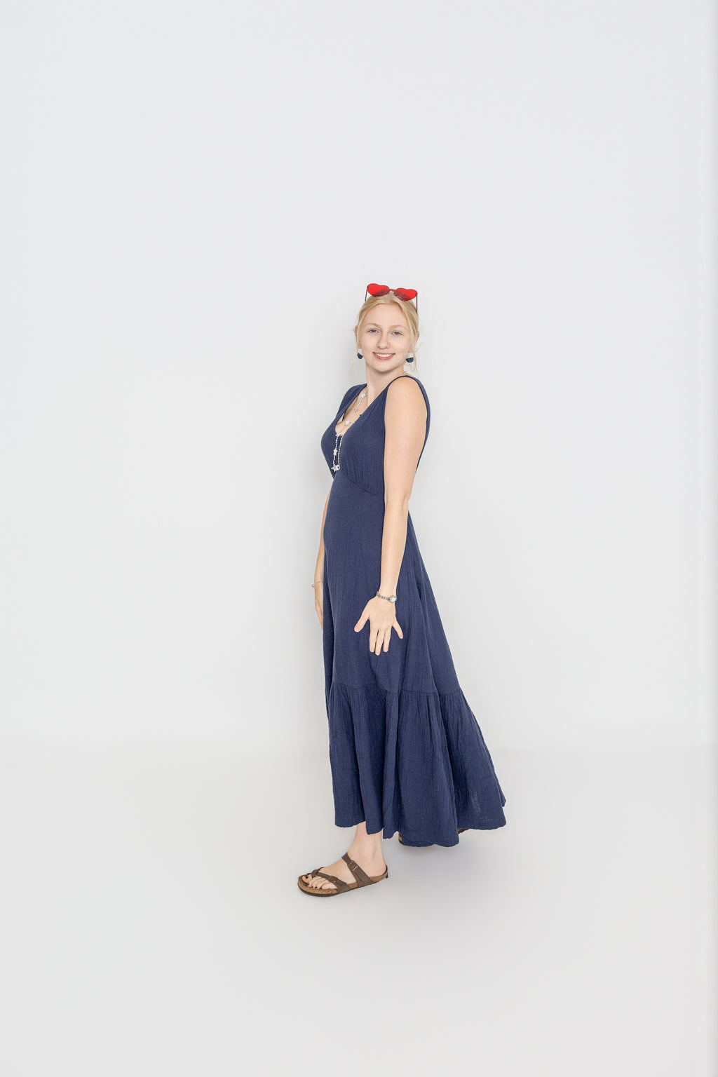 Gauze Beach Dress: Pact