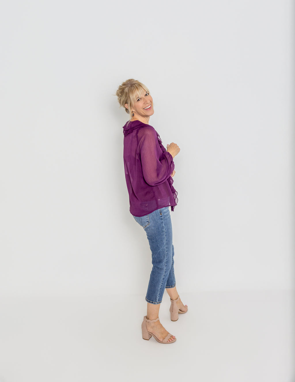 Charlotte Ruffle Top