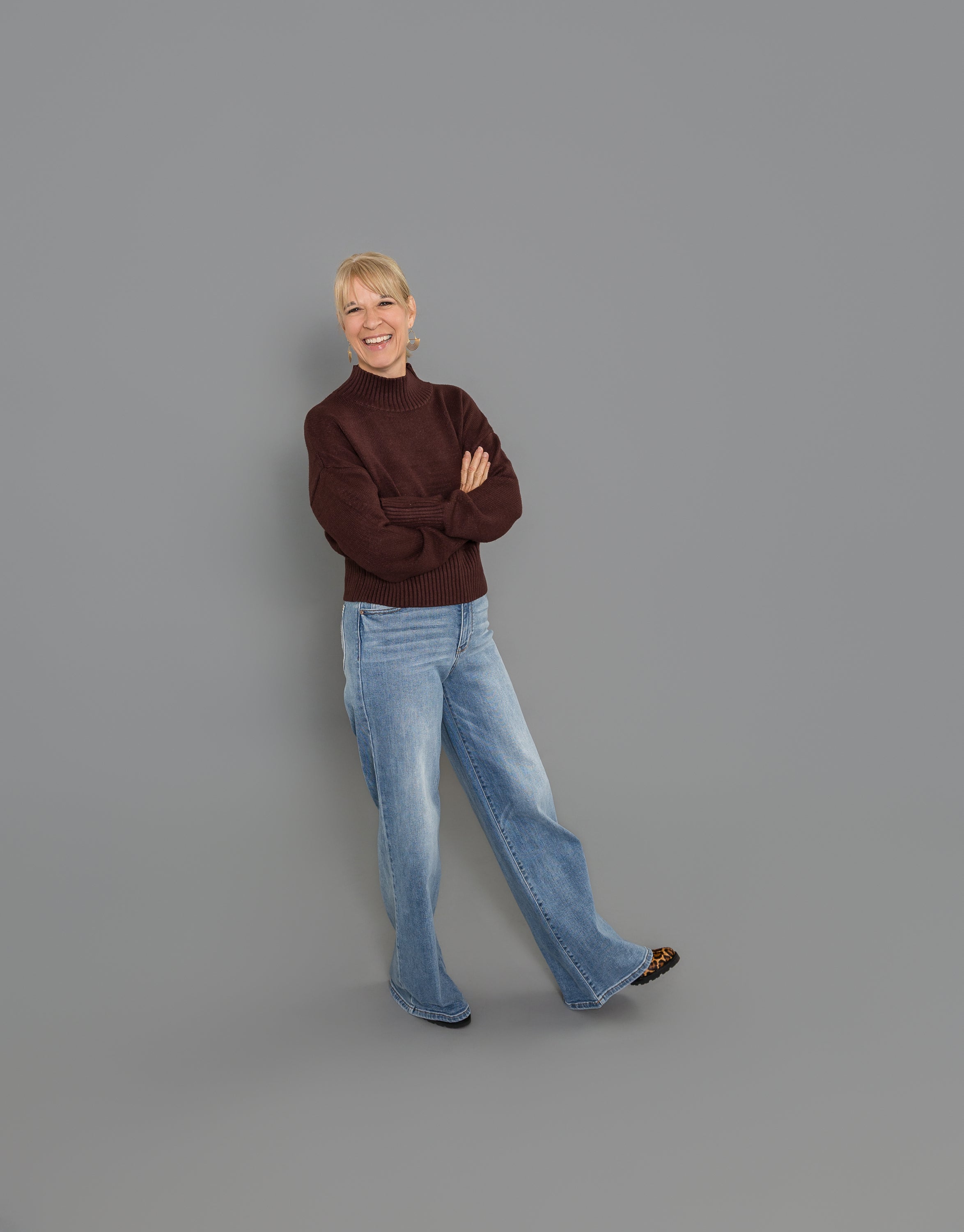 Hadley Mock Neck Sweater