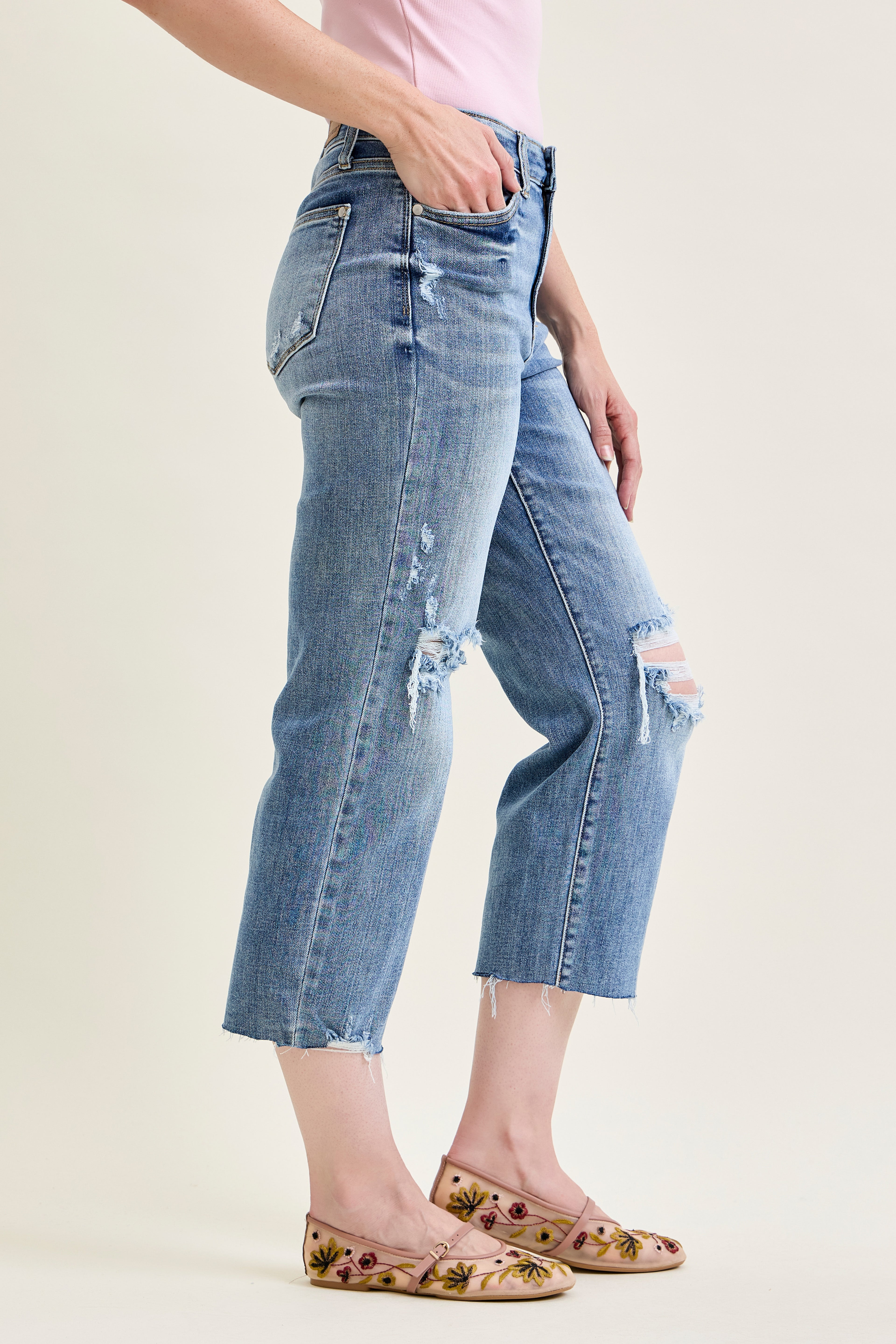 Jessy Crop Jean