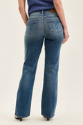 Bootcut Mid Rise Jeans