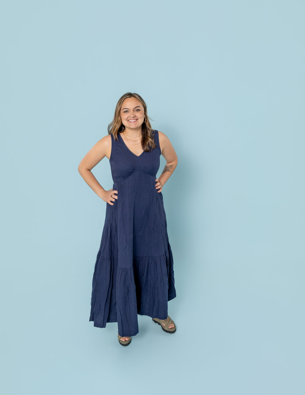 Gauze Beach Dress: Pact