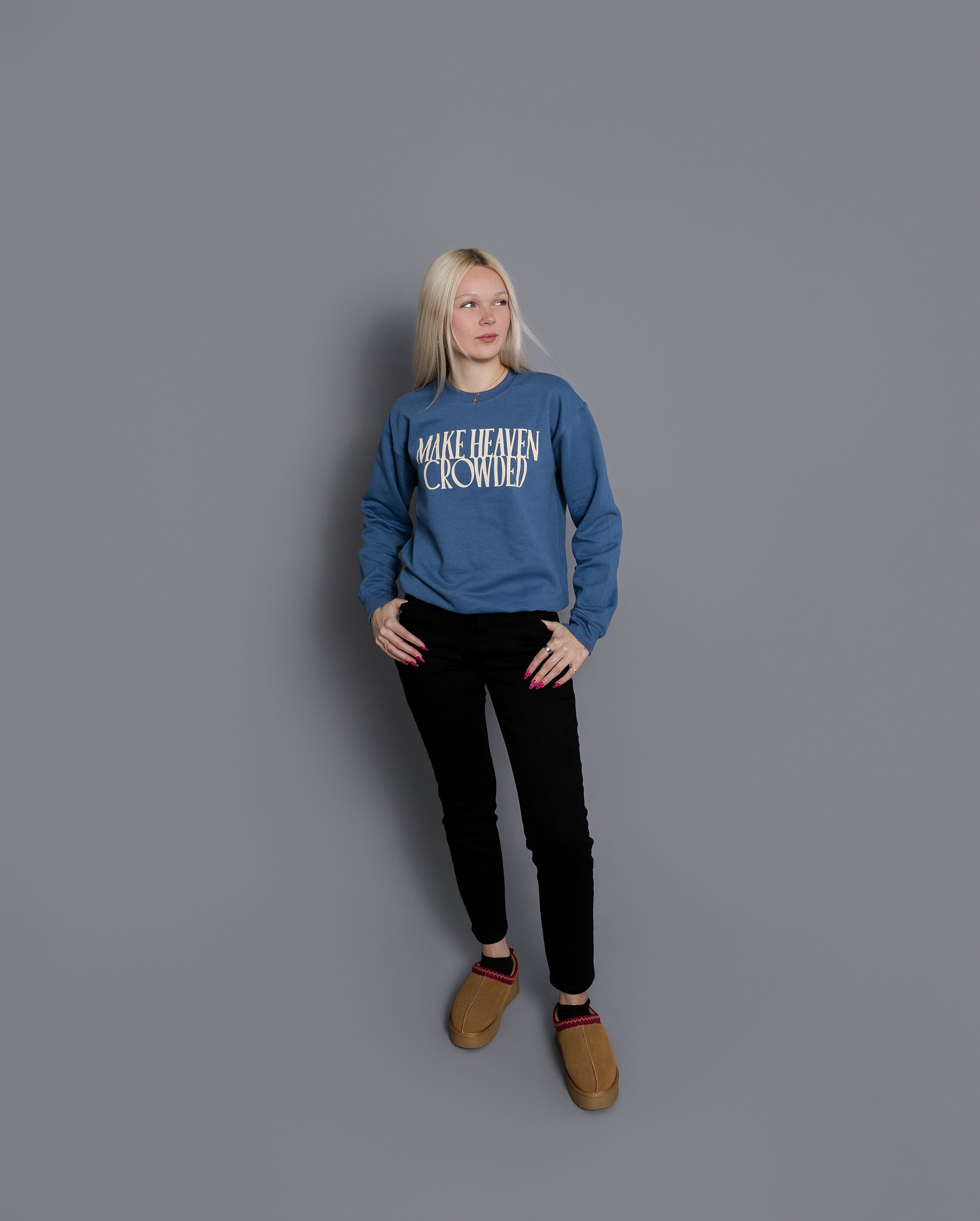 Make Heaven Crowded Crewneck