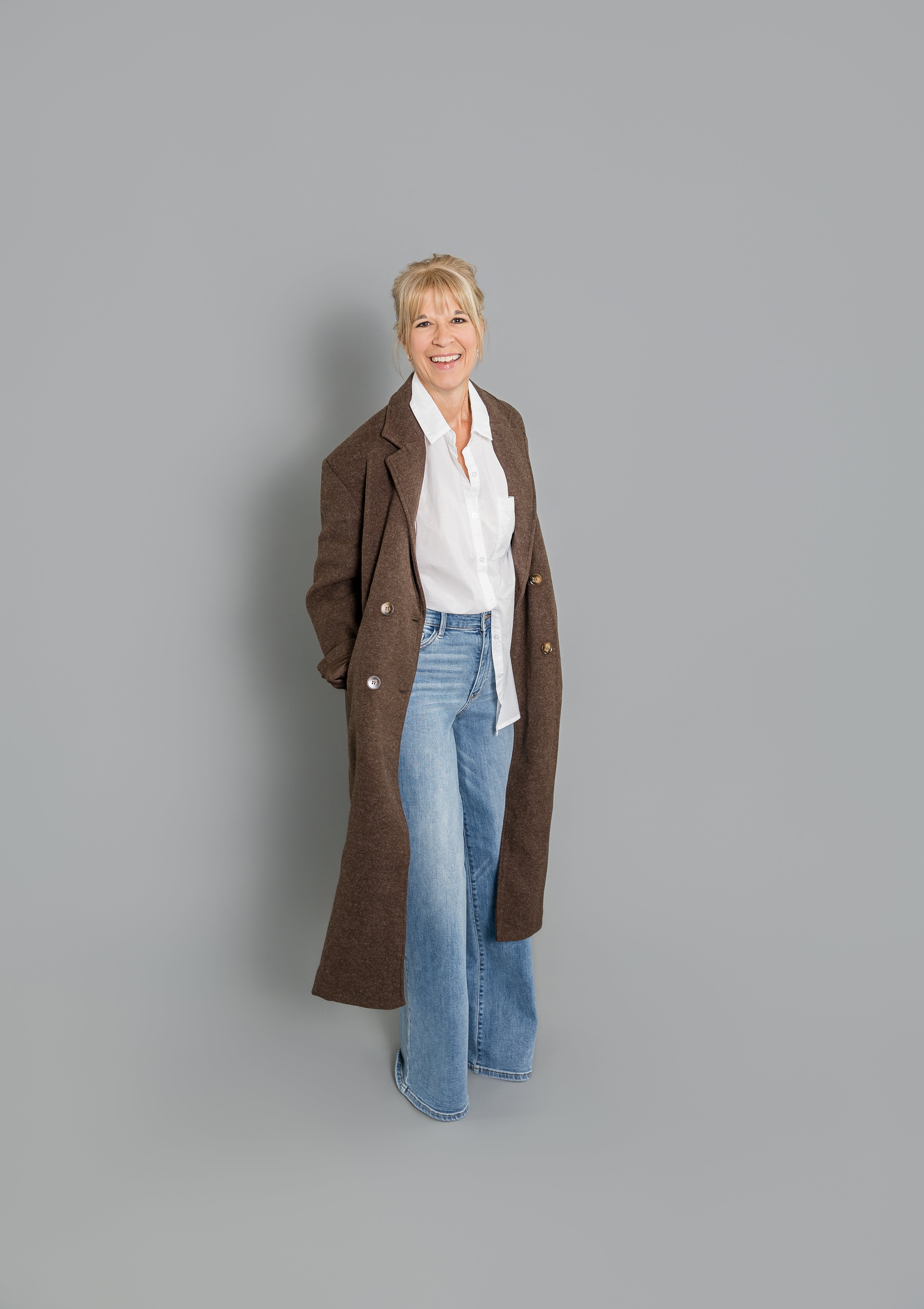 Days Out Felted Duster Coat