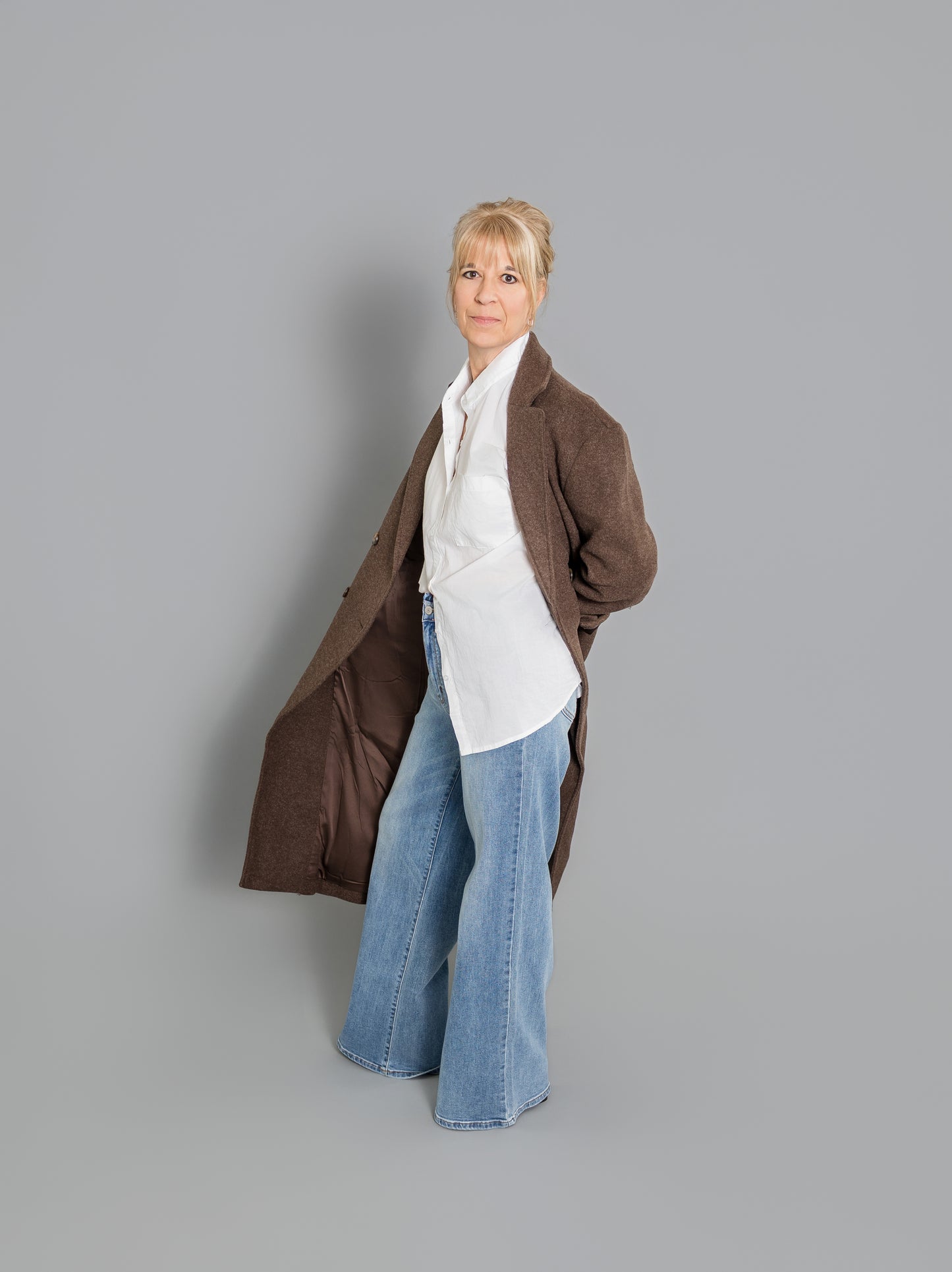 Days Out Felted Duster Coat