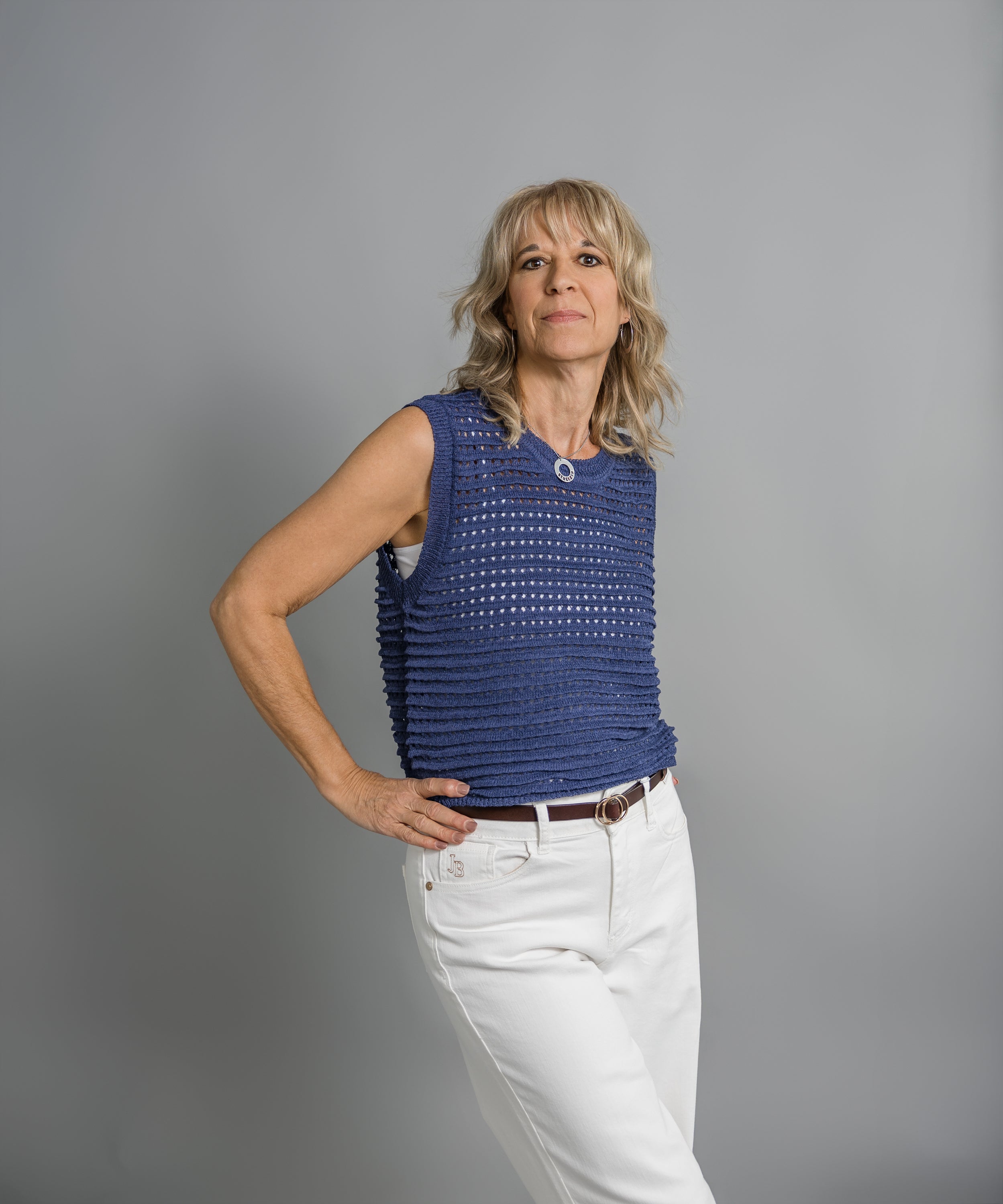 Ocean Breeze Knit Tank Top