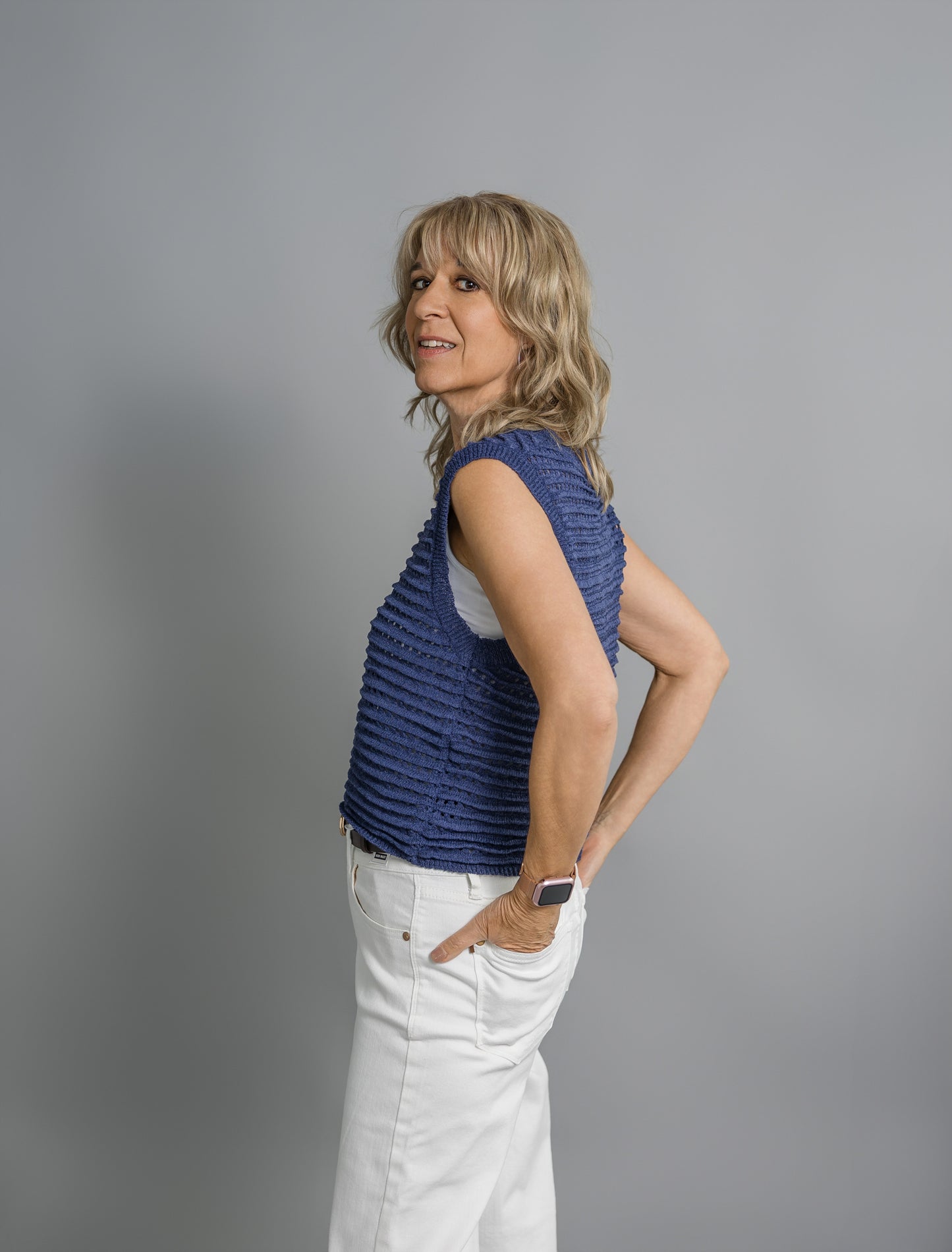 Ocean Breeze Knit Tank Top
