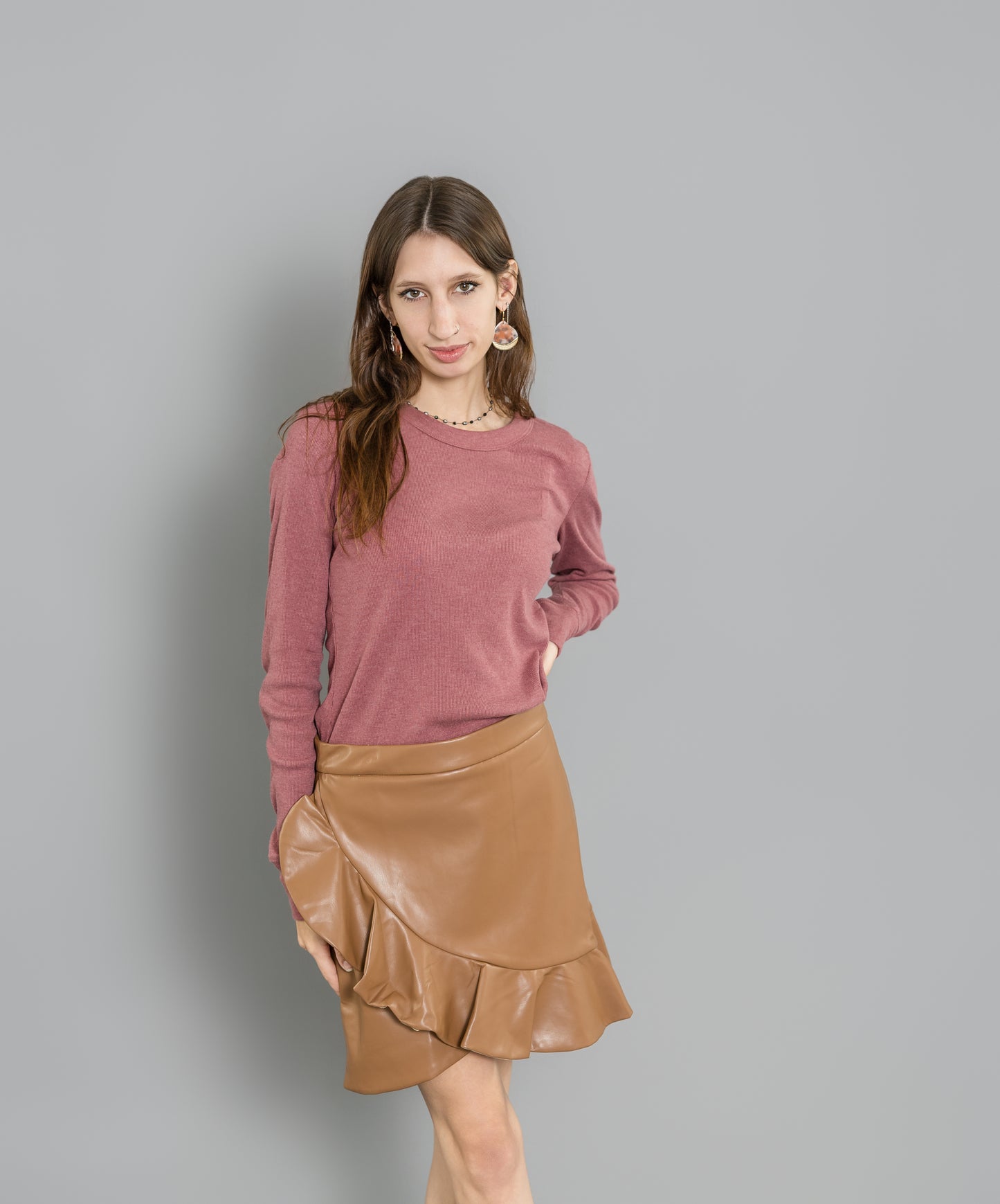 Ribbed Cotton Top