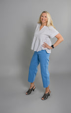 Bold Blue Judy Blue Garment Crop Capri (Tummy Control)