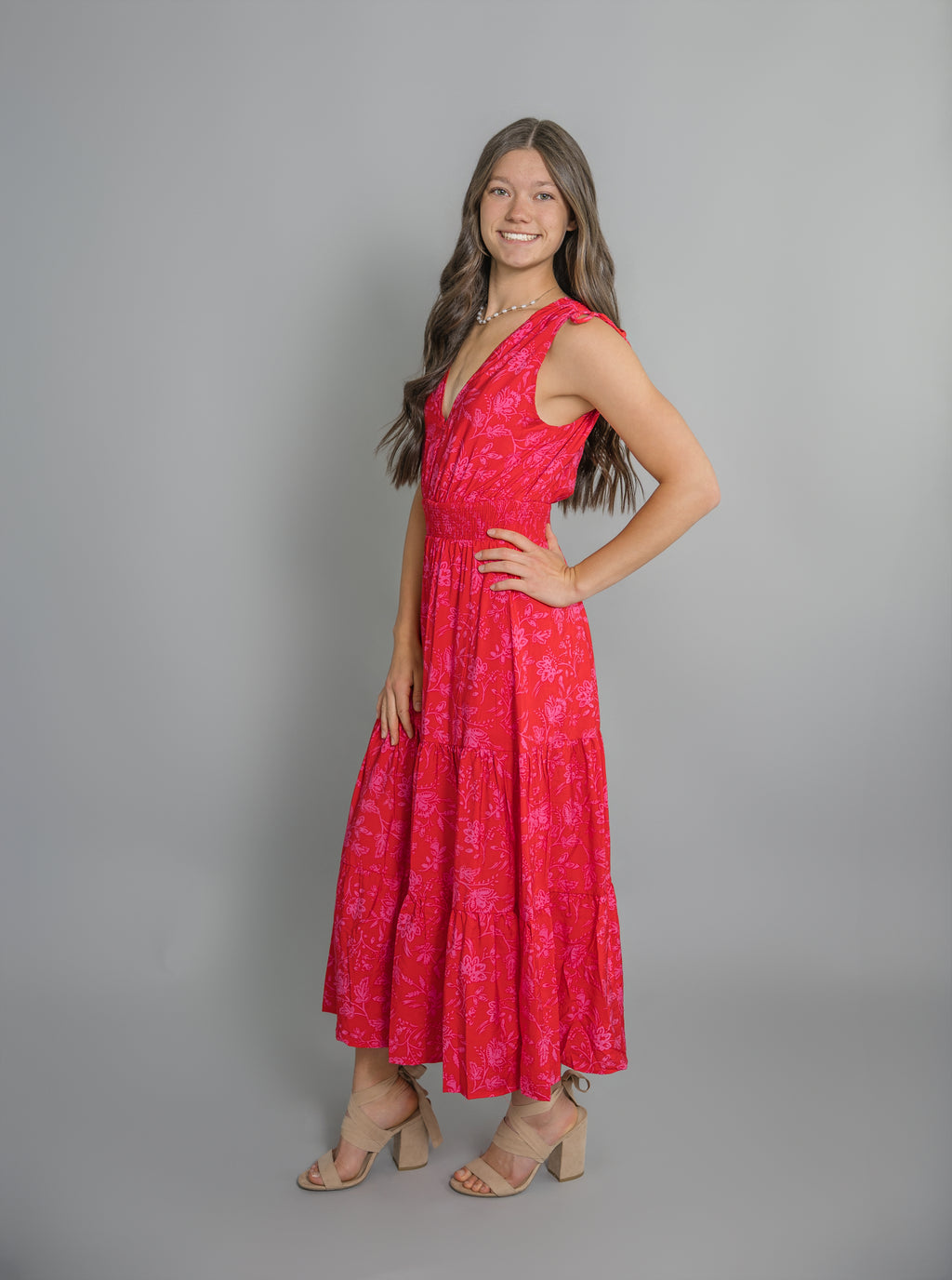 Tropic Like Its Hot Midi Dress