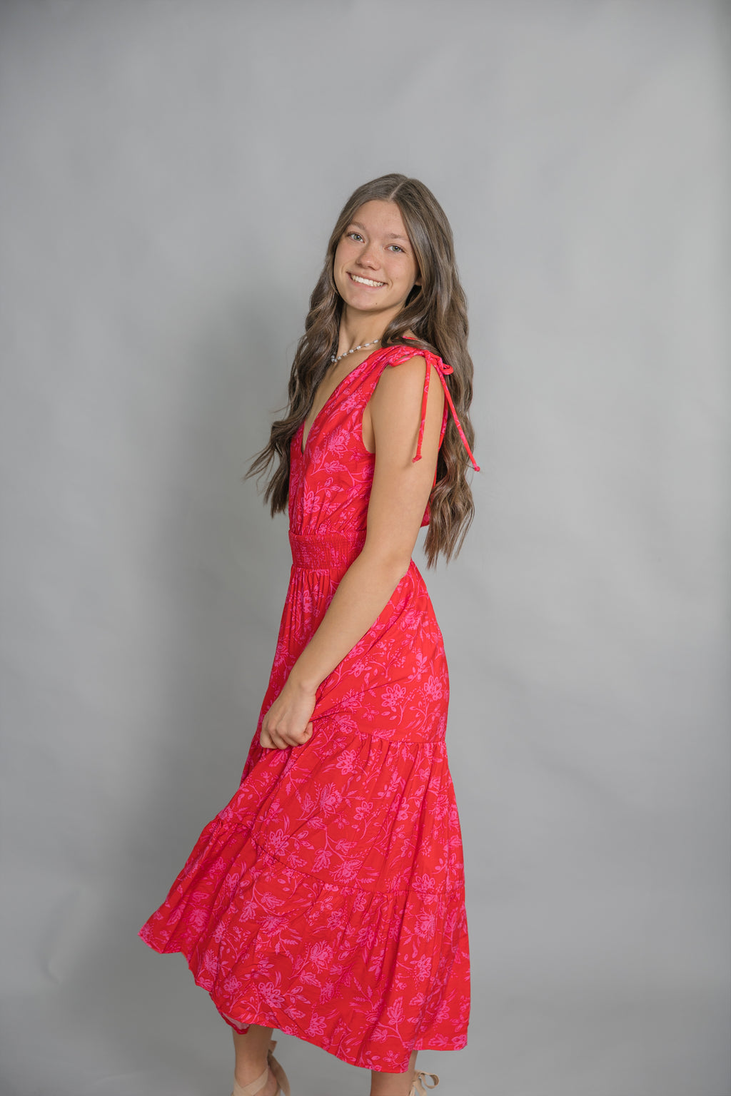 Tropic Like Its Hot Midi Dress