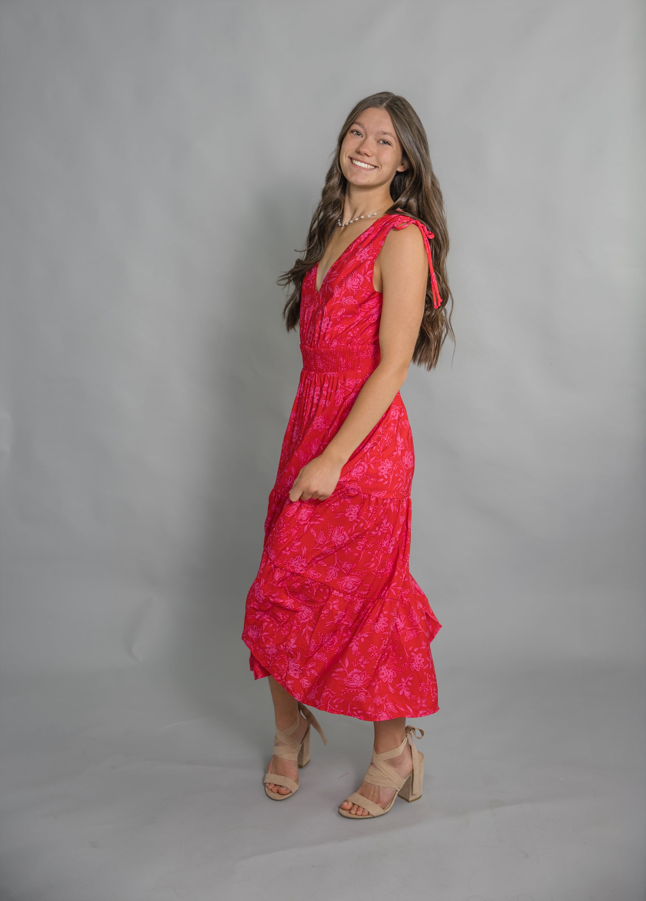 Tropic Like Its Hot Midi Dress