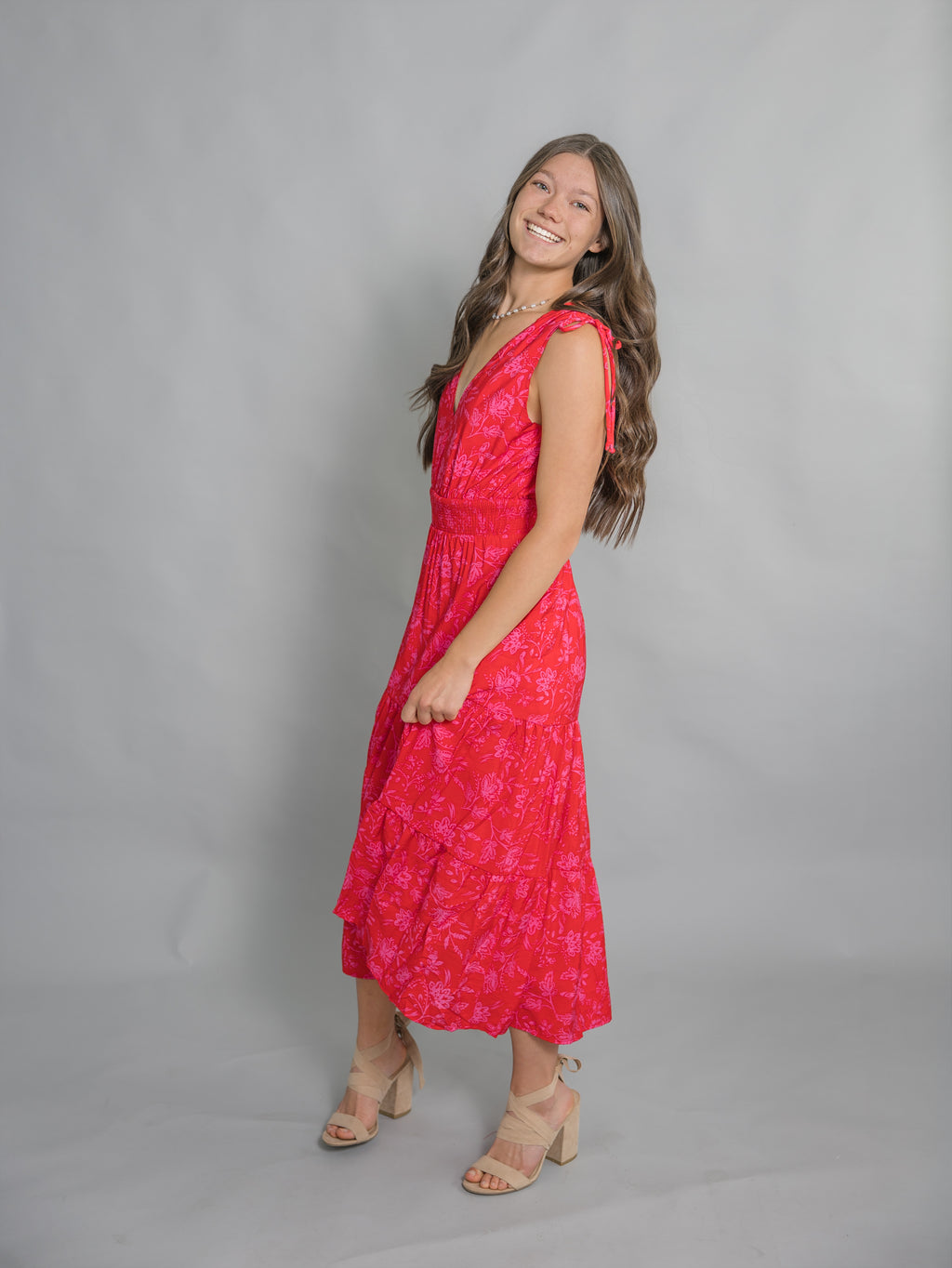 Tropic Like Its Hot Midi Dress