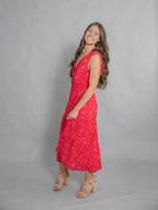 Tropic Like Its Hot Midi Dress