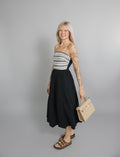 Stephanie Crochet Contrast Dress
