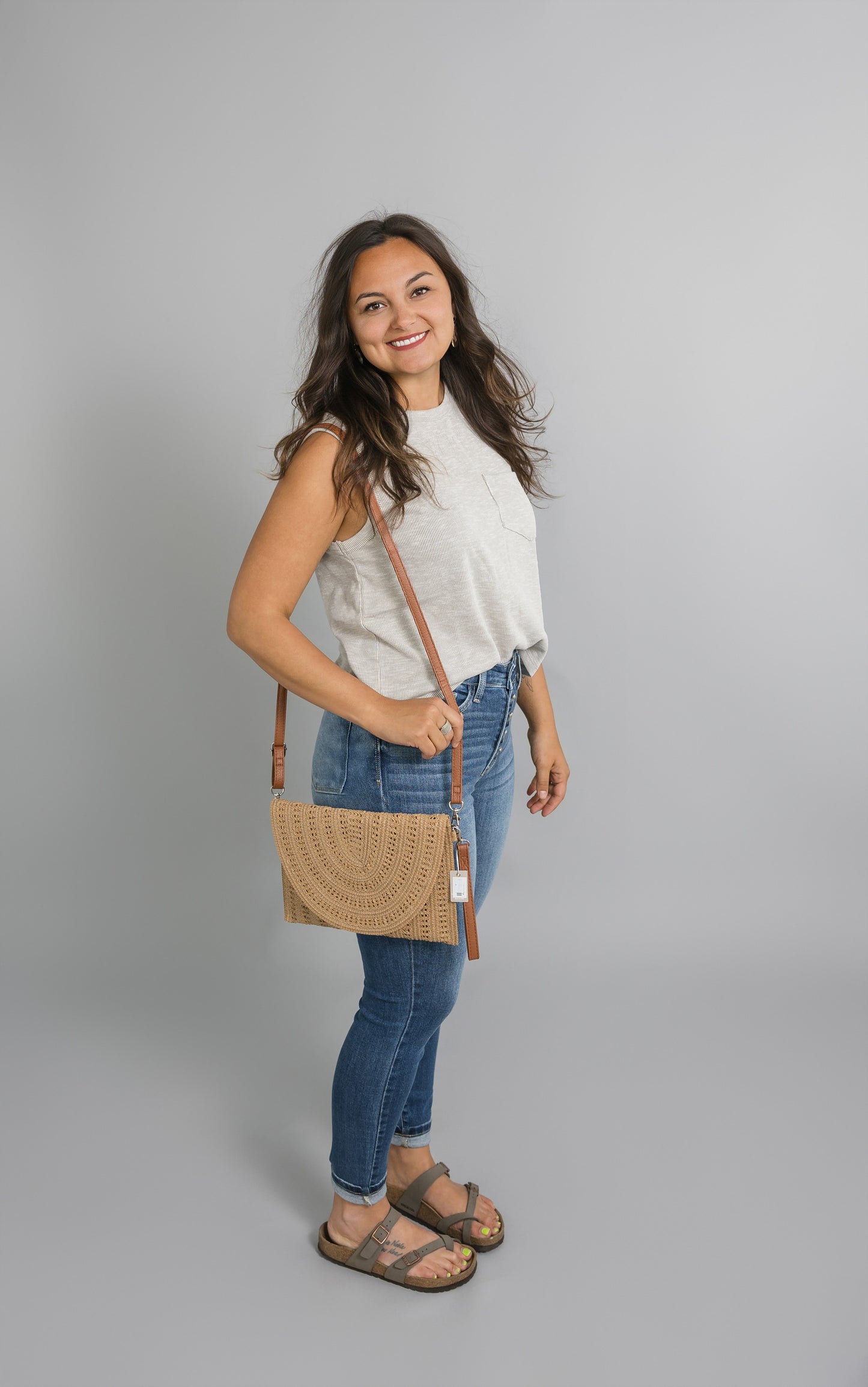 Ally Knit Ribbed Crew Tank