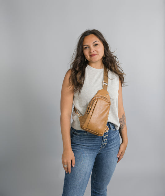 Willow Double Zipper Cross Body