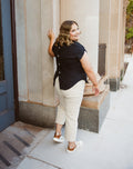 Garment Dyed Crop Wide Leg Judy Blue Capri