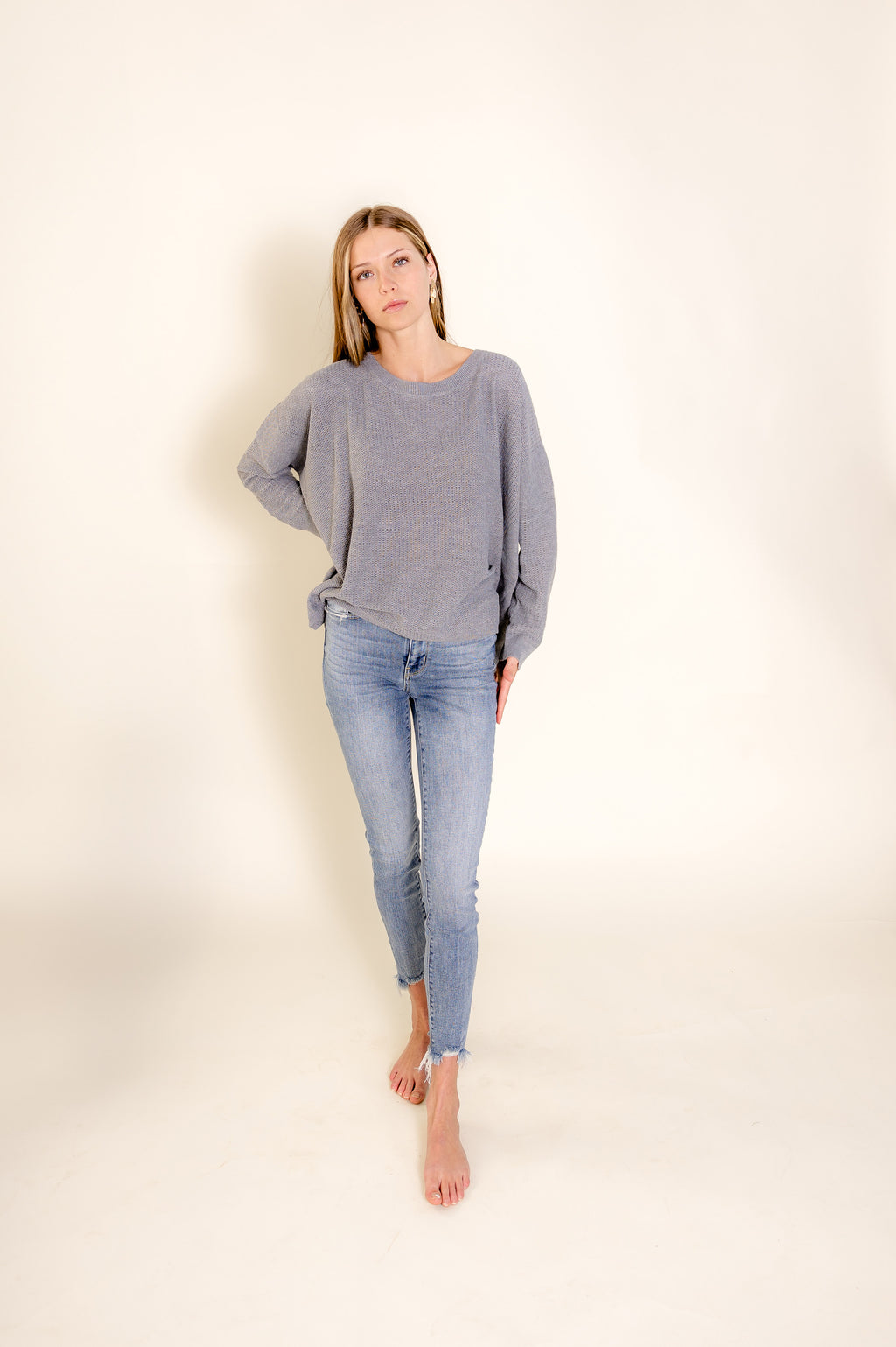 Judy Blue Mid Rise Release Waistband Detail Skinny Jean
