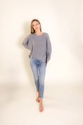 Judy Blue Mid Rise Release Waistband Detail Skinny Jean