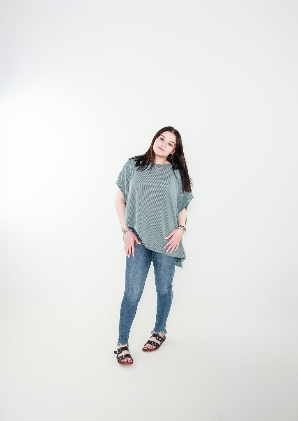 Moon Glow Texture Knit Top