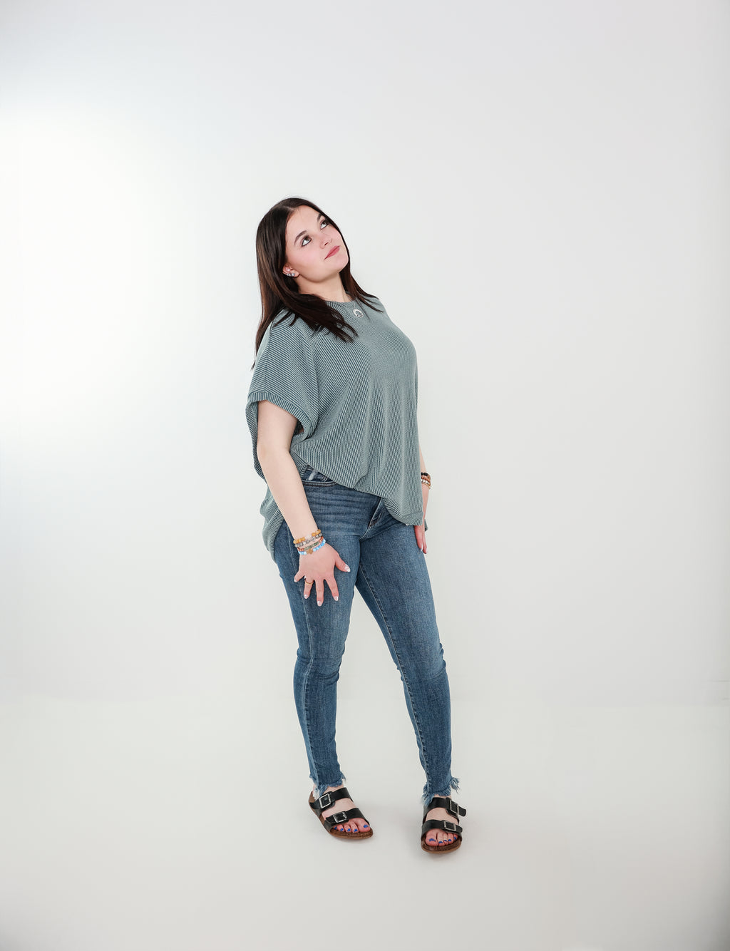 Moon Glow Texture Knit Top