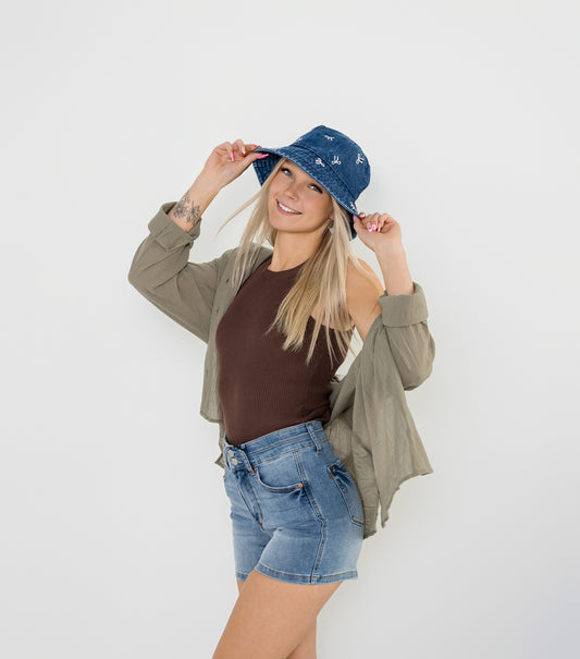 Sweetie Bow Bucket Hat