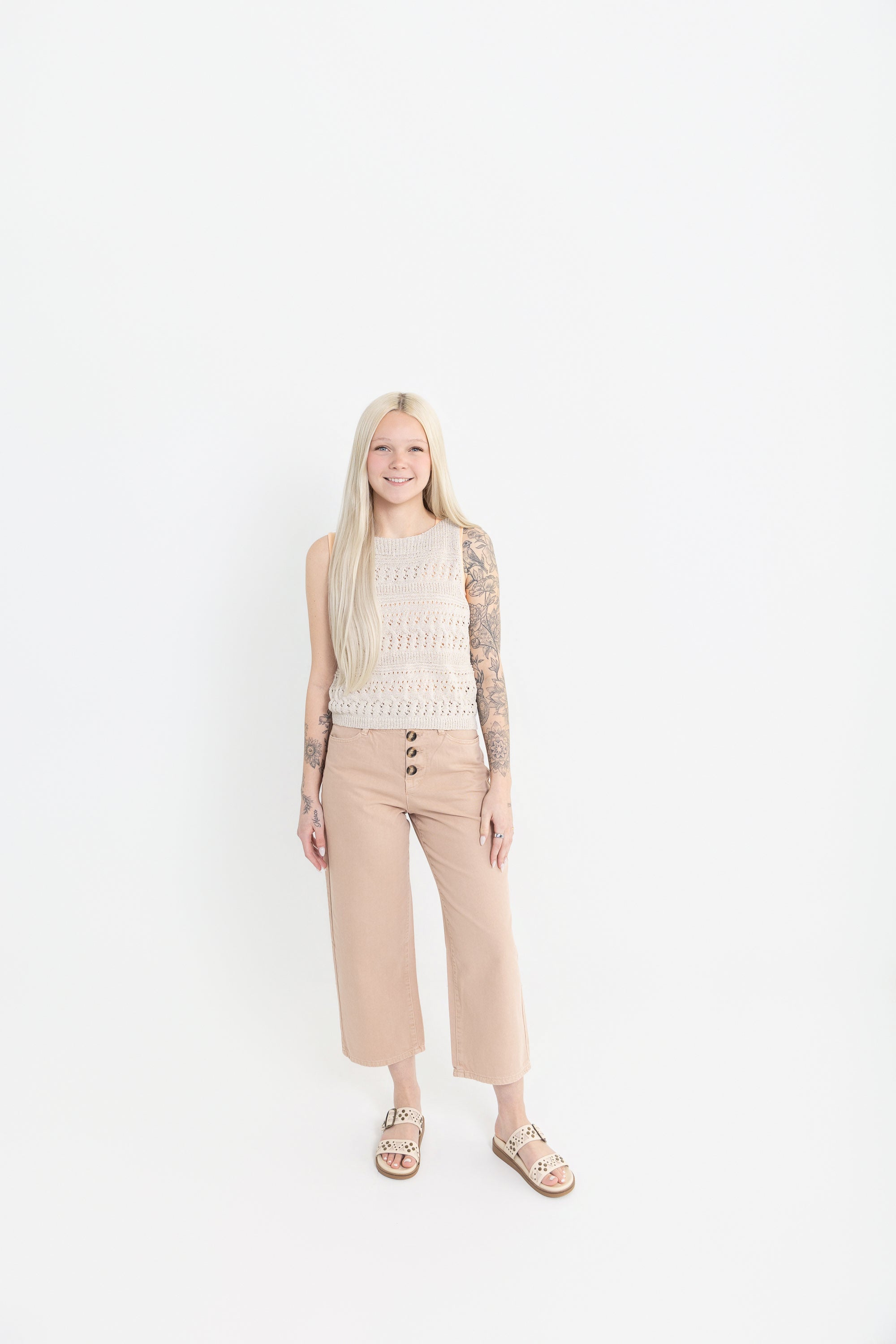 Willow Button Down Denim Pant