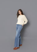 Vintage High Waist Wash Retro Judy Blue Wide leg Jeans