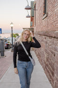 Women's Perfect Rib Crewneck Long Sleeve By; Pact