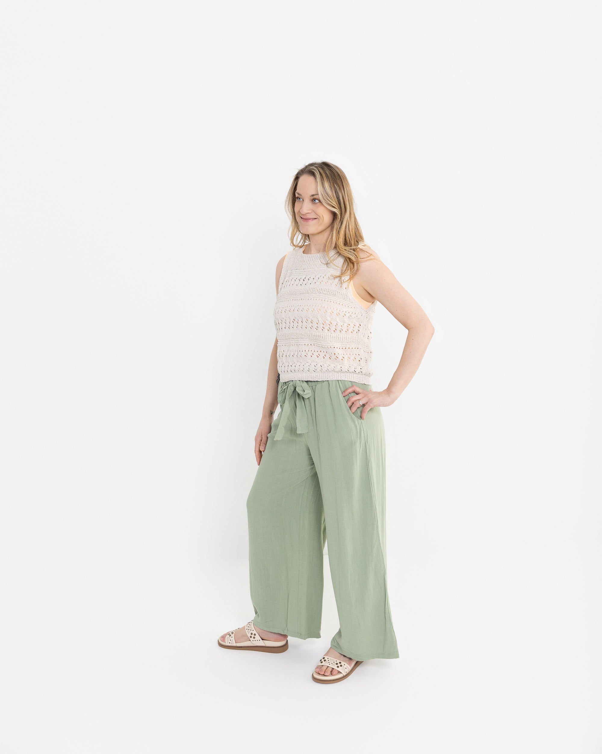 Lydia Linen Pant