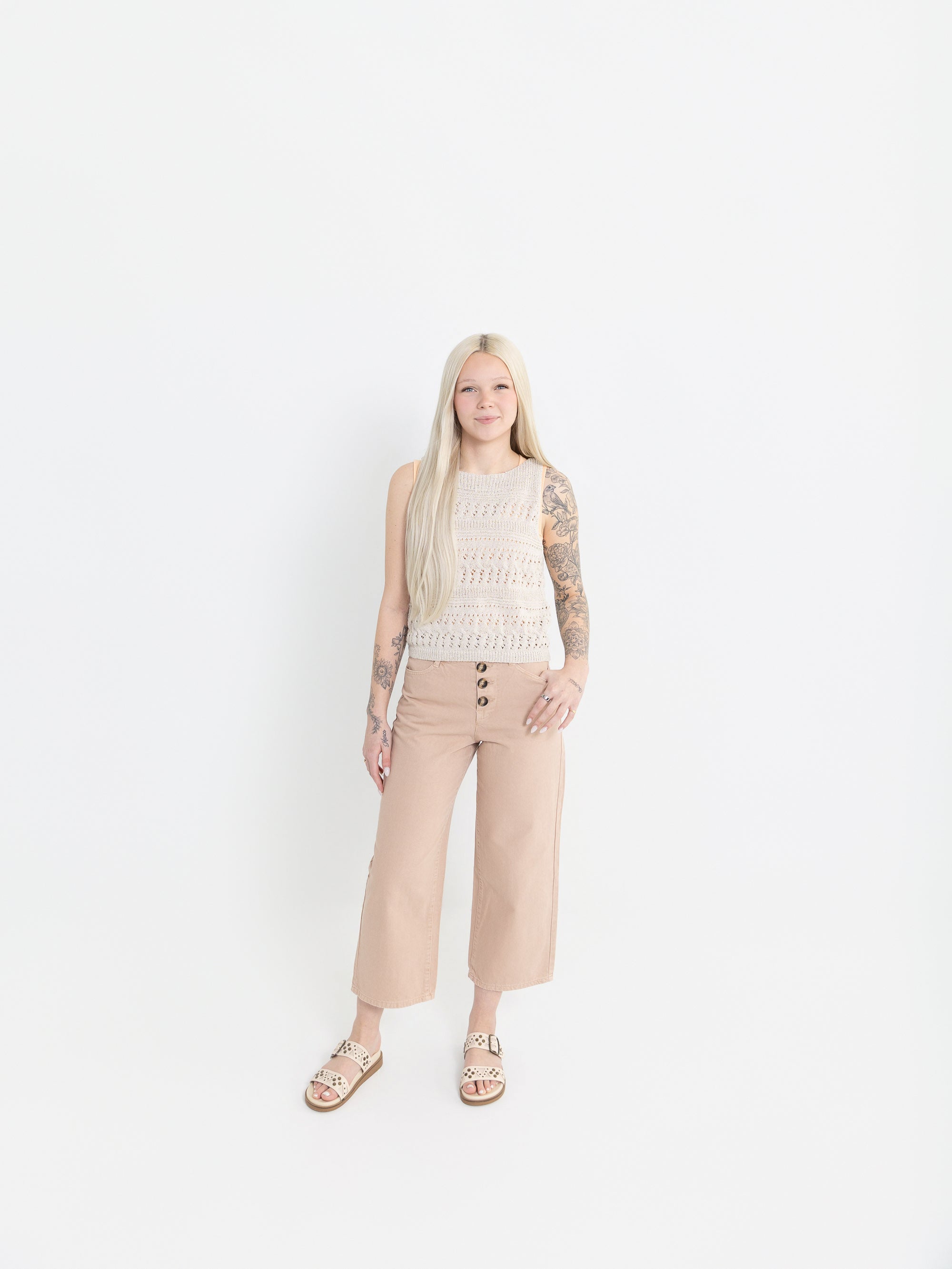 Willow Button Down Denim Pant