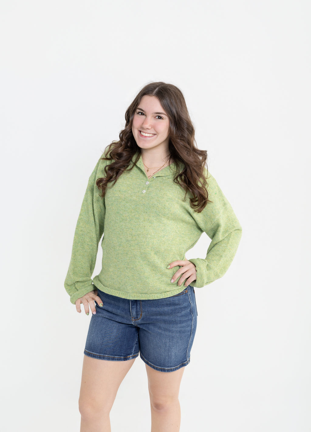 Emma Button Top