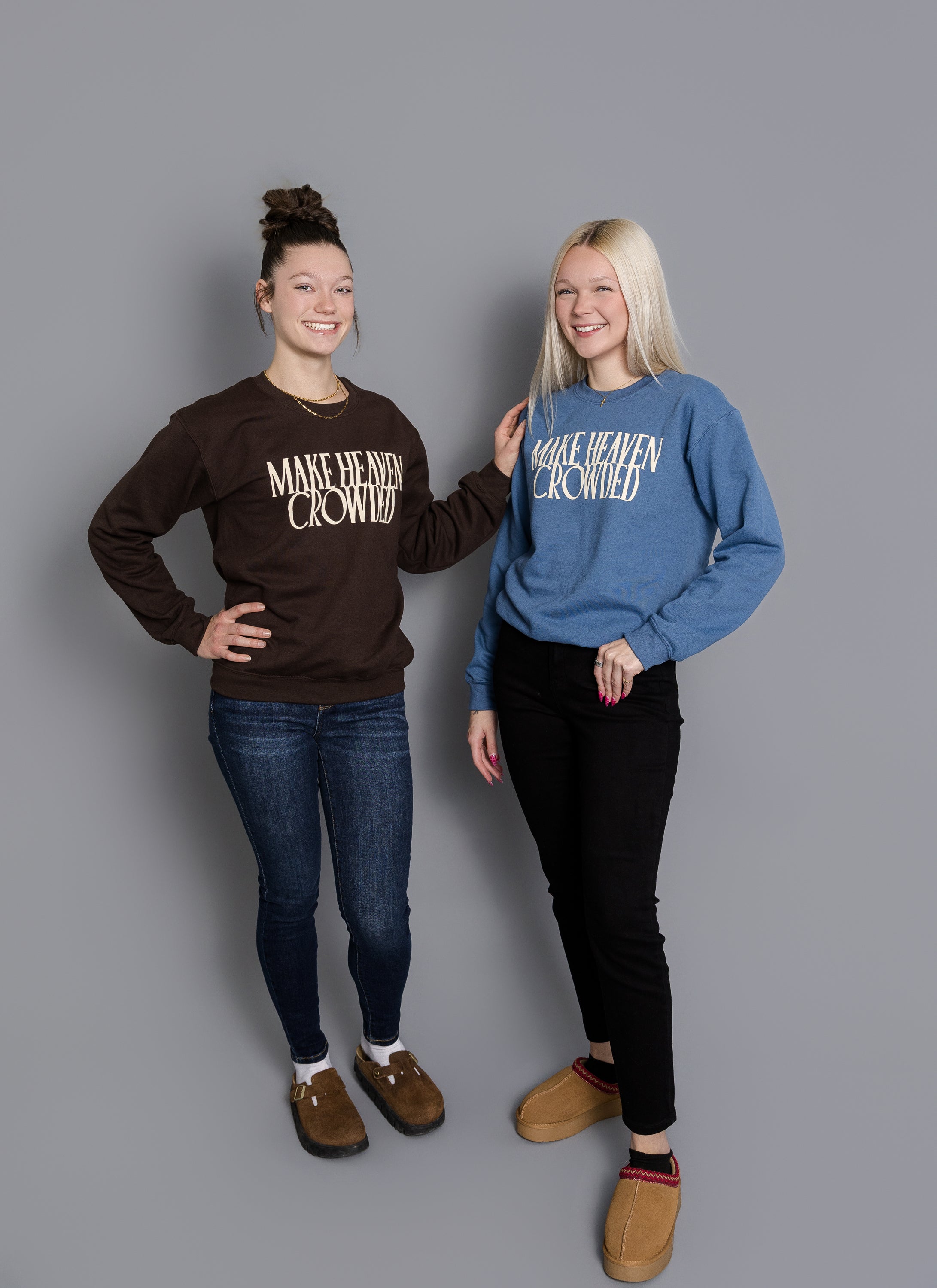 Make Heaven Crowded Crewneck