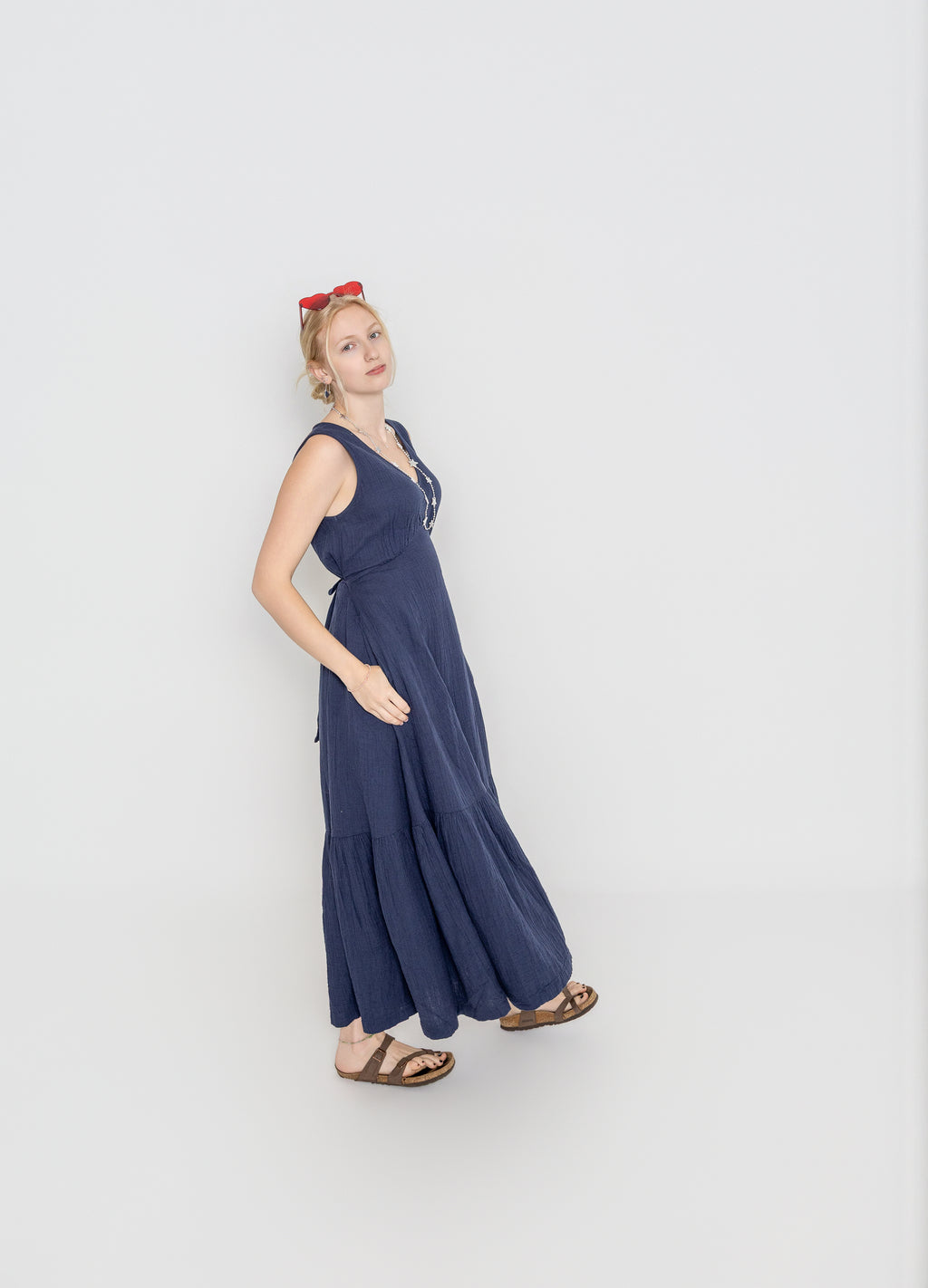 Gauze Beach Dress: Pact