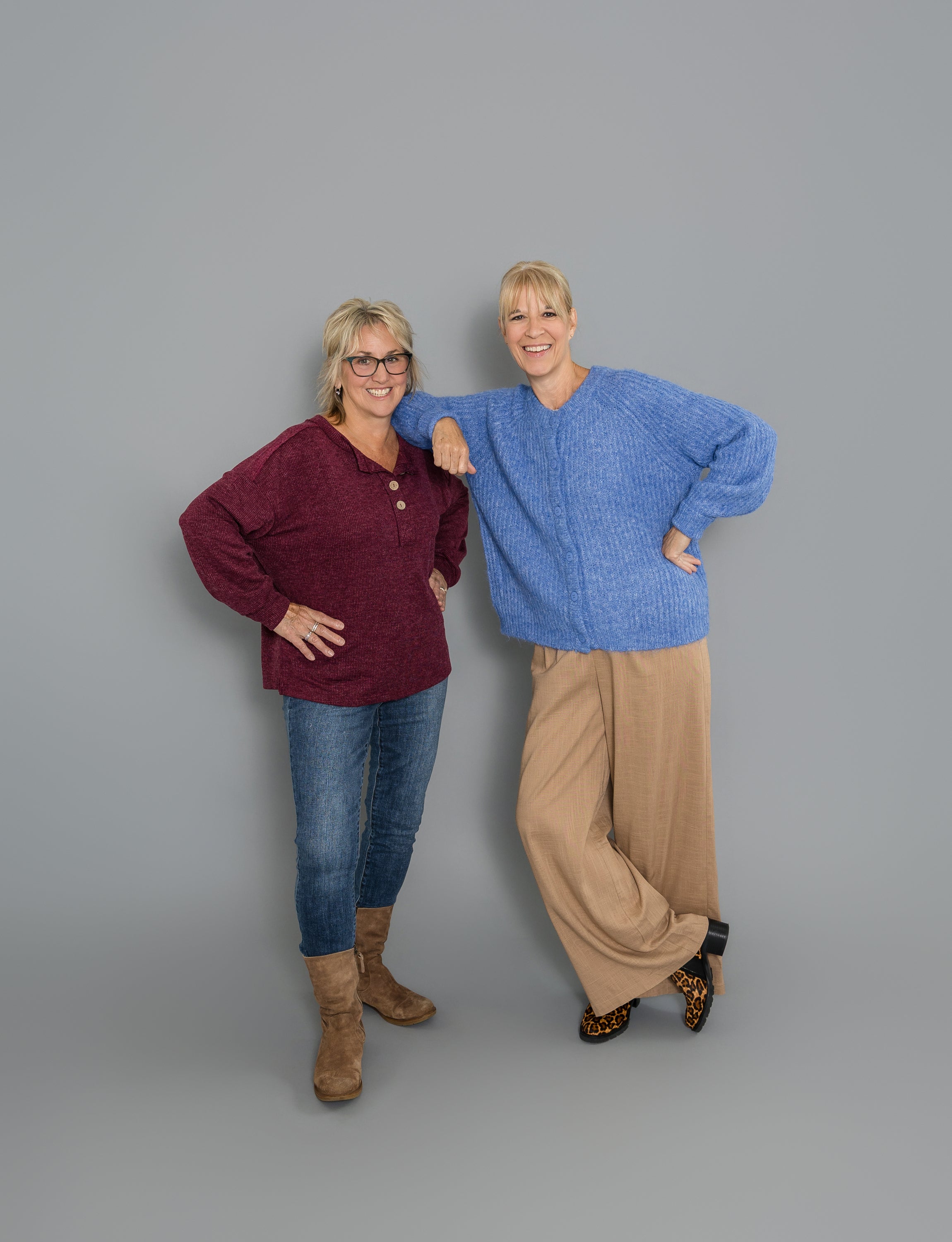 Jessica Ribbed Long Sleeve Top