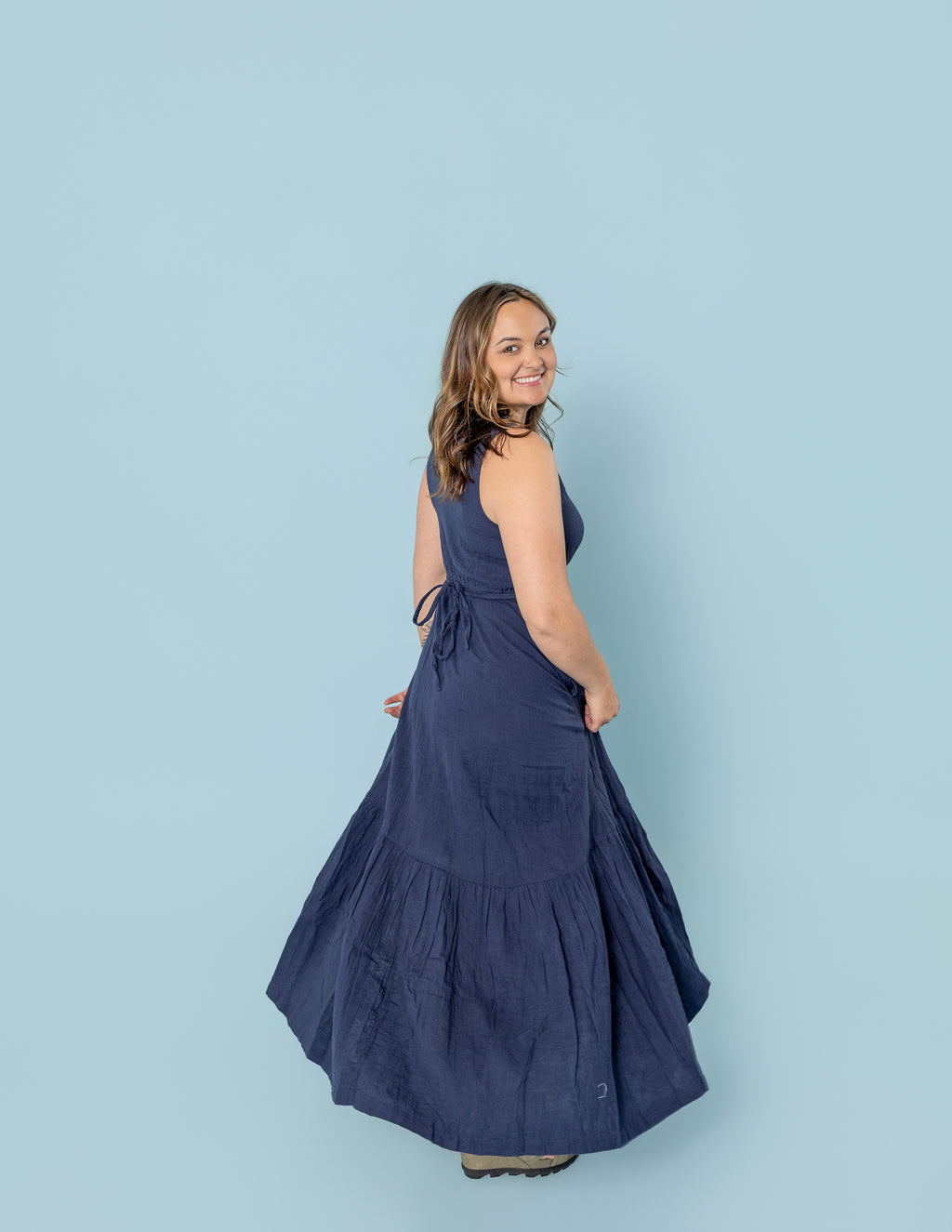 Gauze Beach Dress: Pact