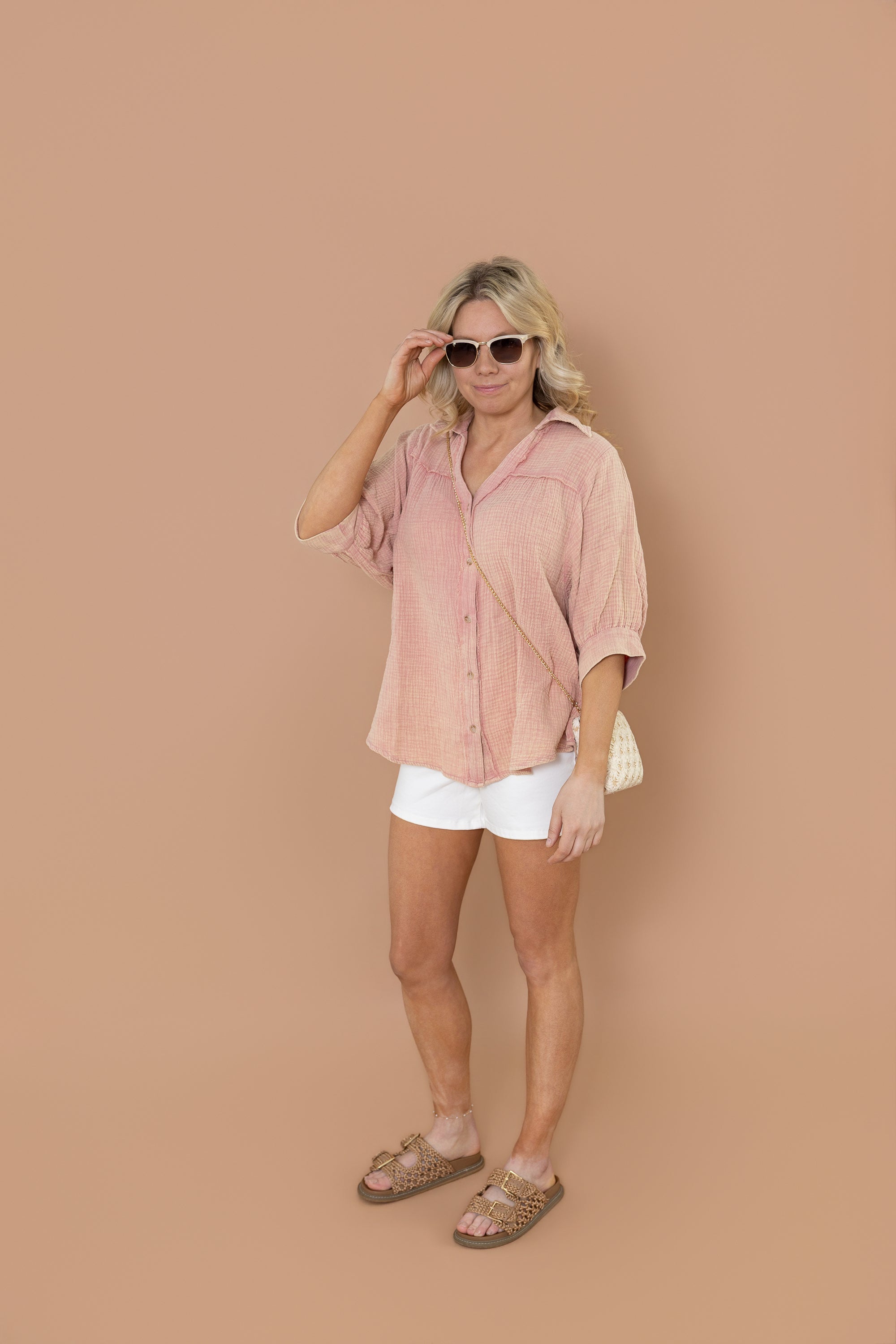 Just Breathe Mineral Cotton Top