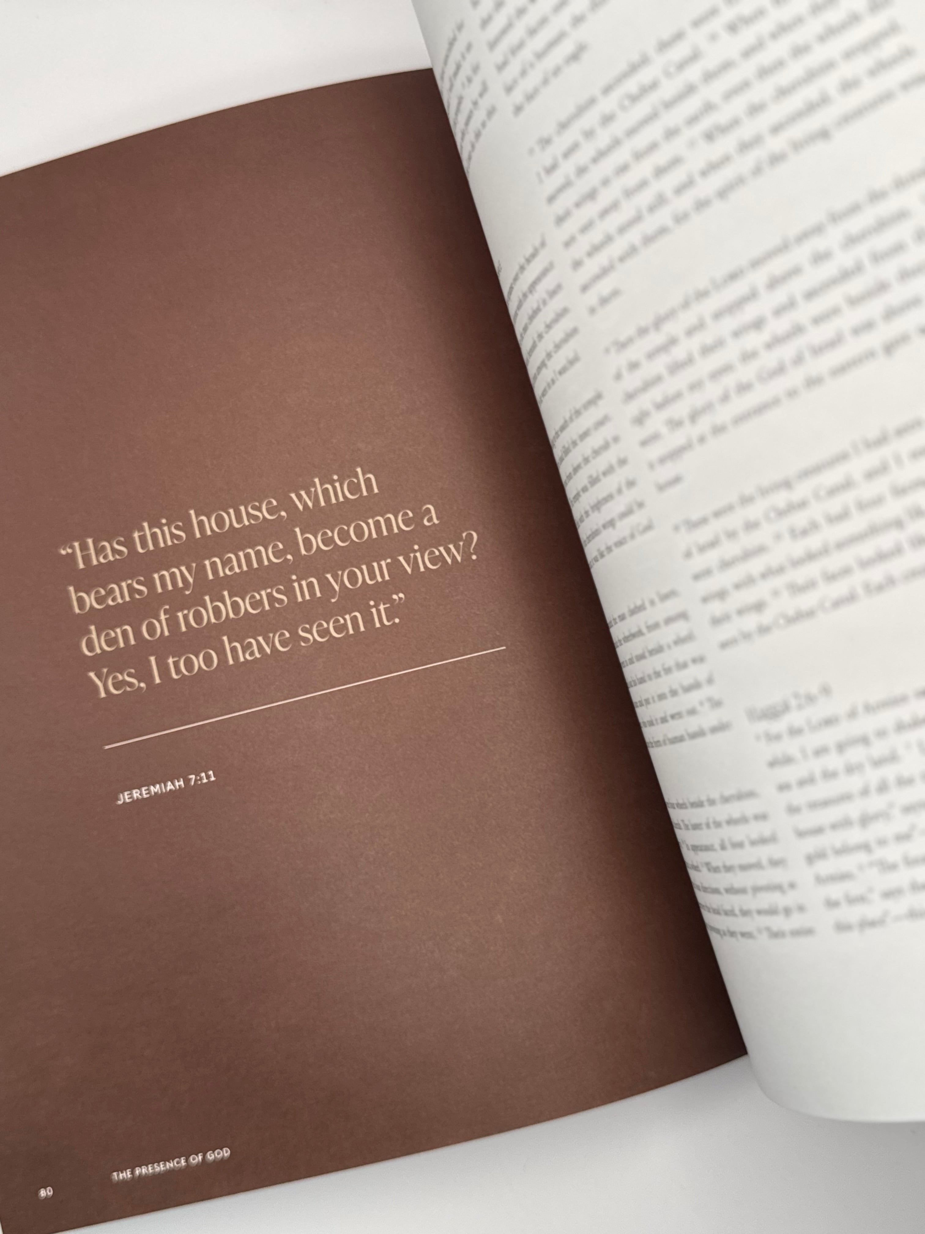 THE PRESENCE OF GOD: SRT Bible Study