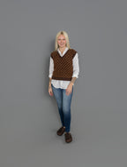 Norma Novelty Texture SweaterVest