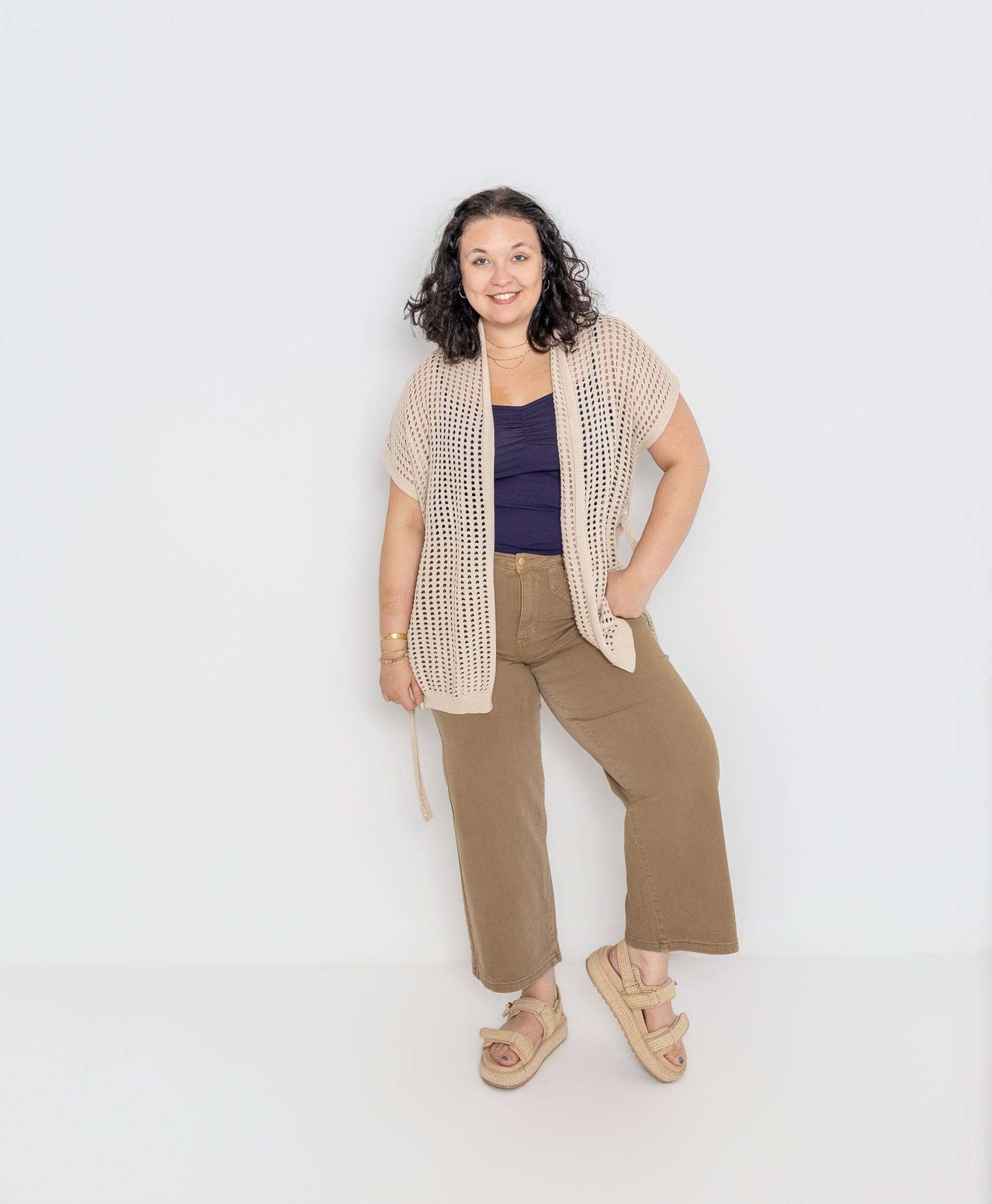 Open Knit Cardigan