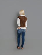 Norma Novelty Texture SweaterVest