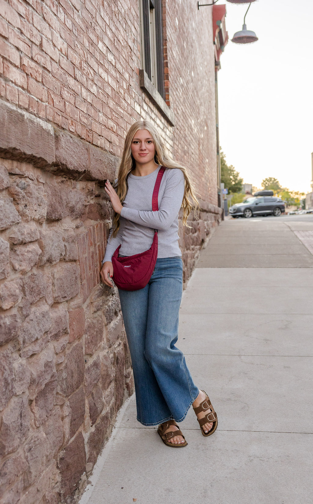 Women's Perfect Rib Crewneck Long Sleeve By; Pact