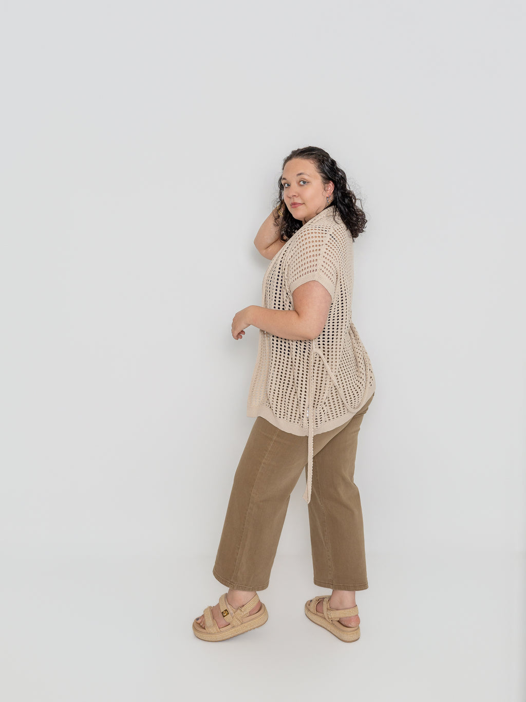 Open Knit Cardigan