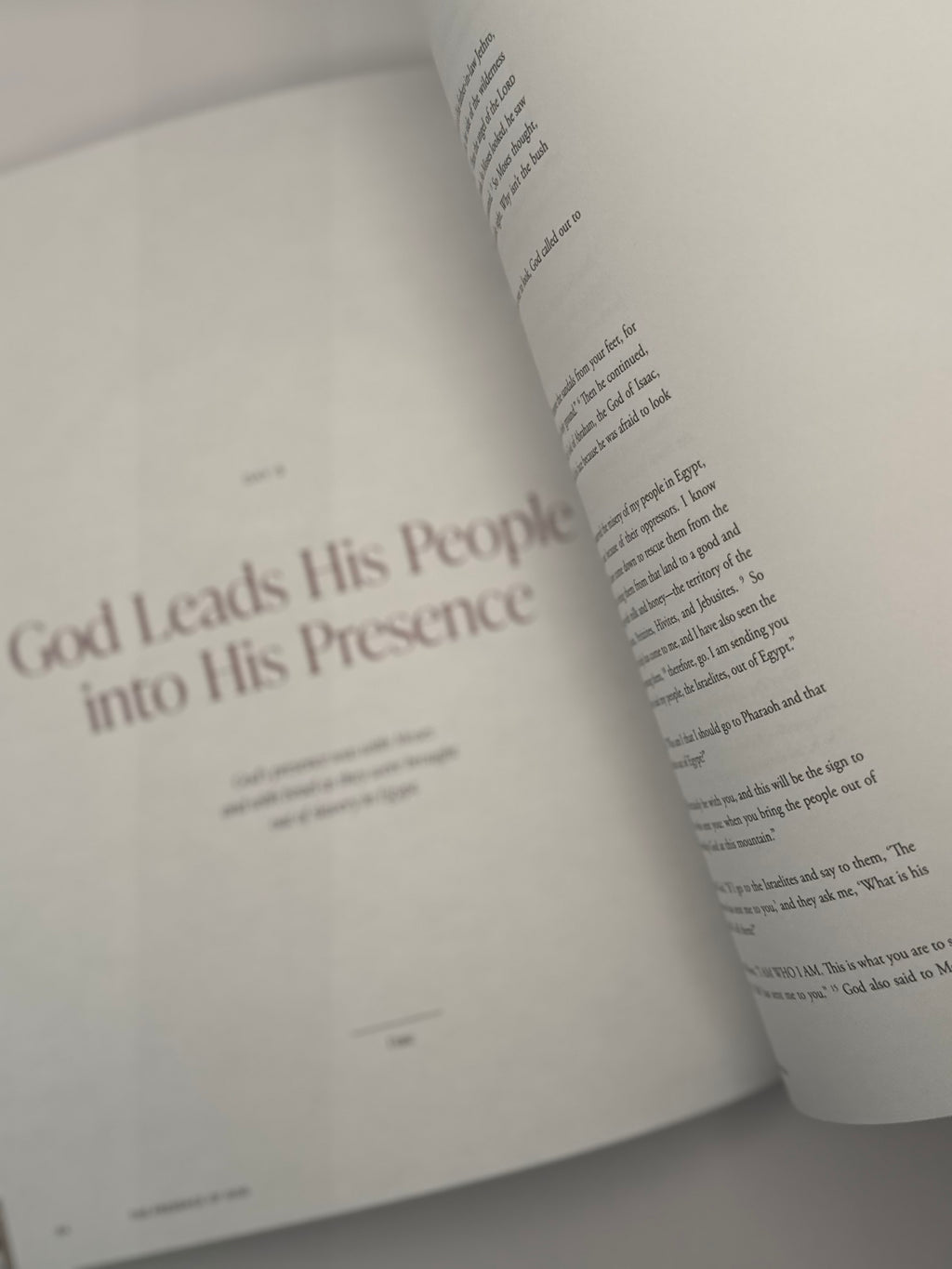 THE PRESENCE OF GOD: SRT Bible Study